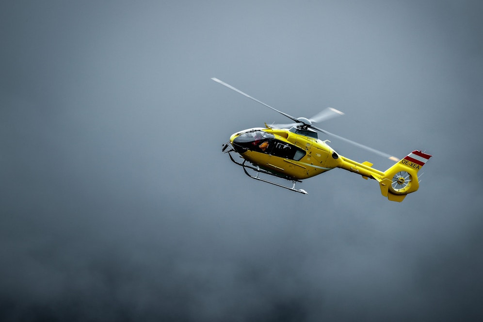 Ein Notarzt-Hubschrauber vom Stützpunkt Christophorus 14 in Niederöblarn. (Symbolbild)
