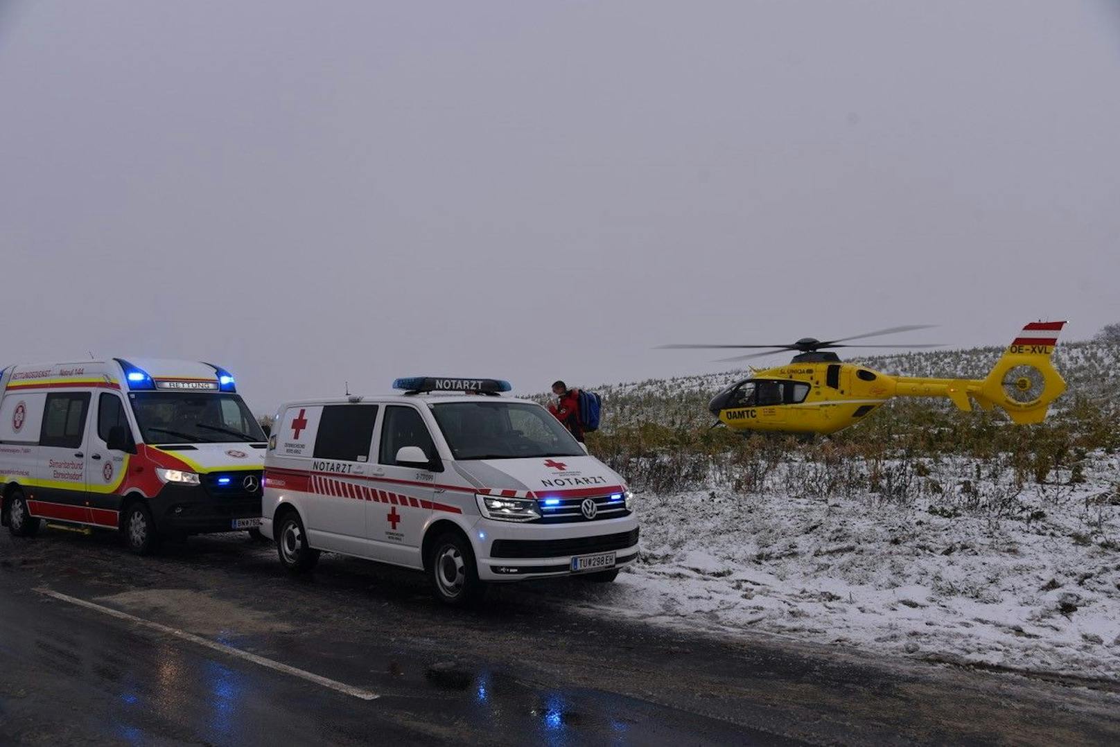 Schwerer Verkehrsunfall in NÖ forderte drei Verletzte