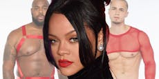 Rihanna begeistert Fans mit Strapse für Männer