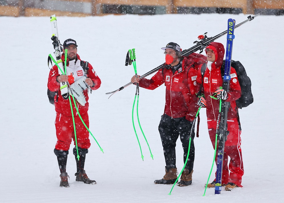 Zittern um den Olympia-Start: ÖSV-Athleten in Kitzbühel