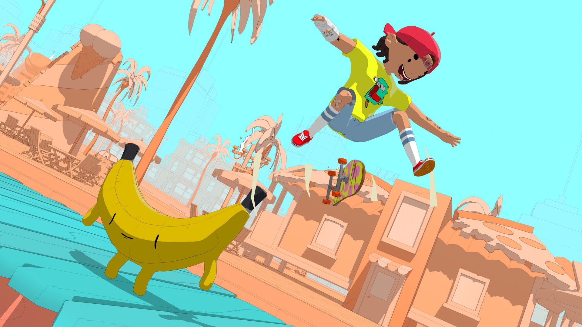 "OlliOlli World" zeigt sich in neuer Grafik, das Gameplay ist aber spaßig wie eh und je.