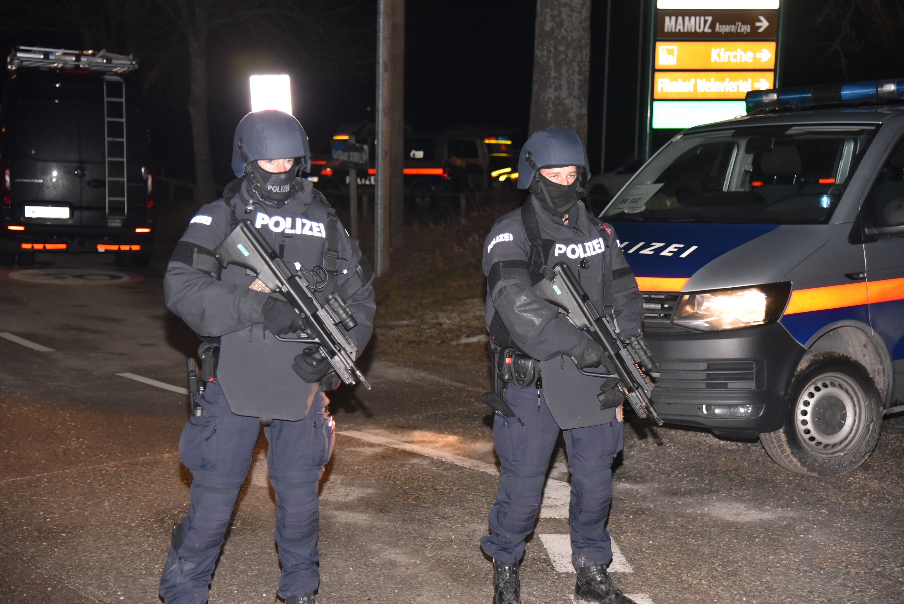 Asparn an der Zaya: Spezialeinheit war im Einsatz