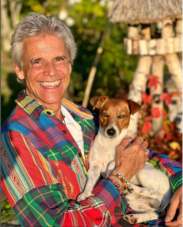 Thomas Brezina und sein Hund 