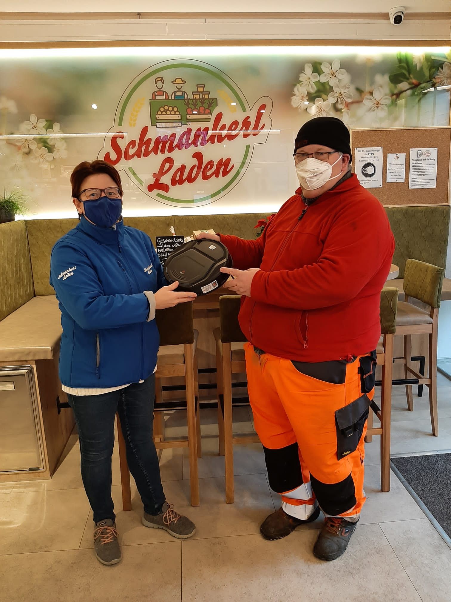 Saugroboter Fluffy wieder bei Ingrid Pruckner