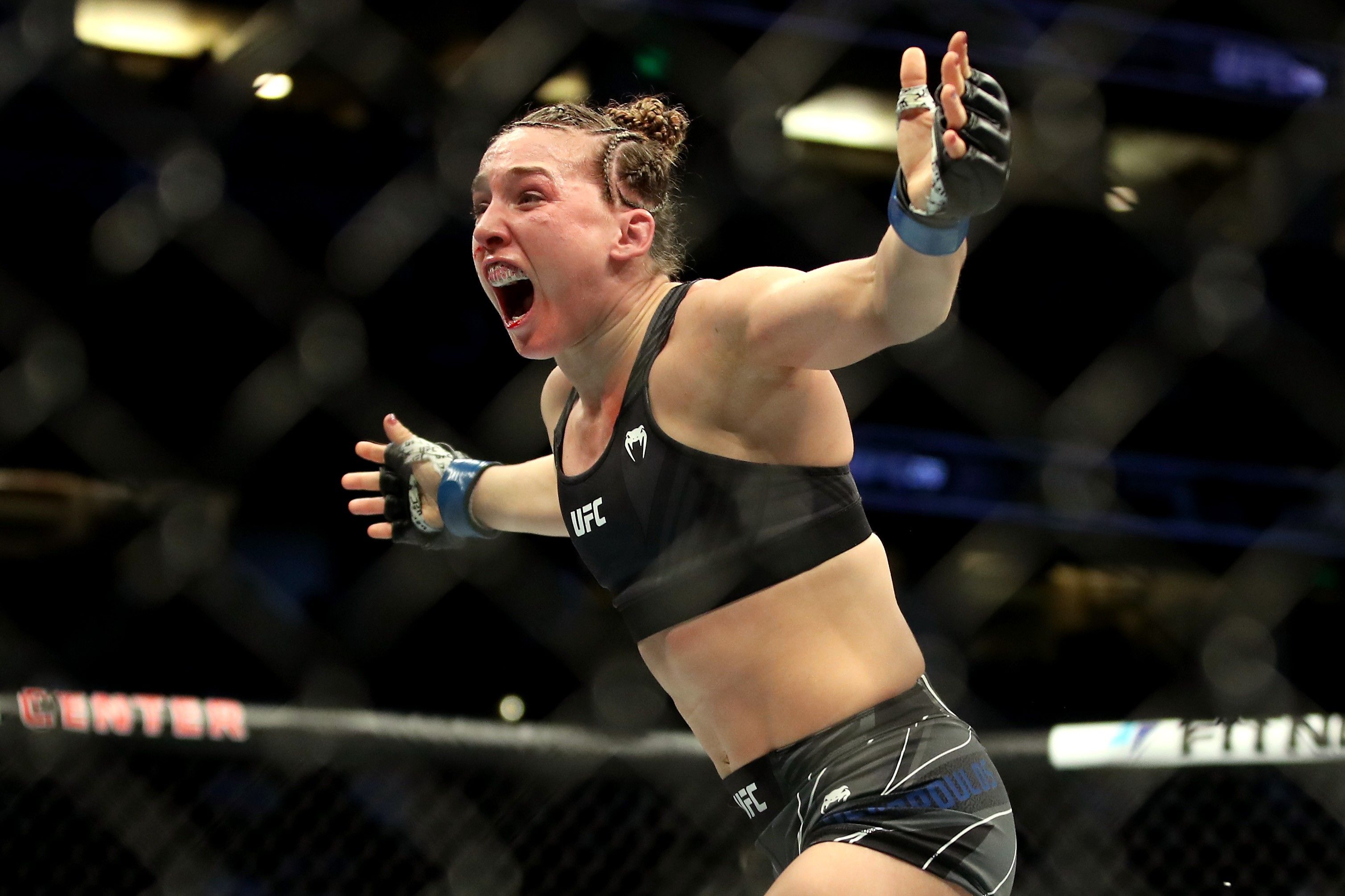 Vanessa Demopoulos schlug bei ihrer UFC-Premiere so richtig ein. 