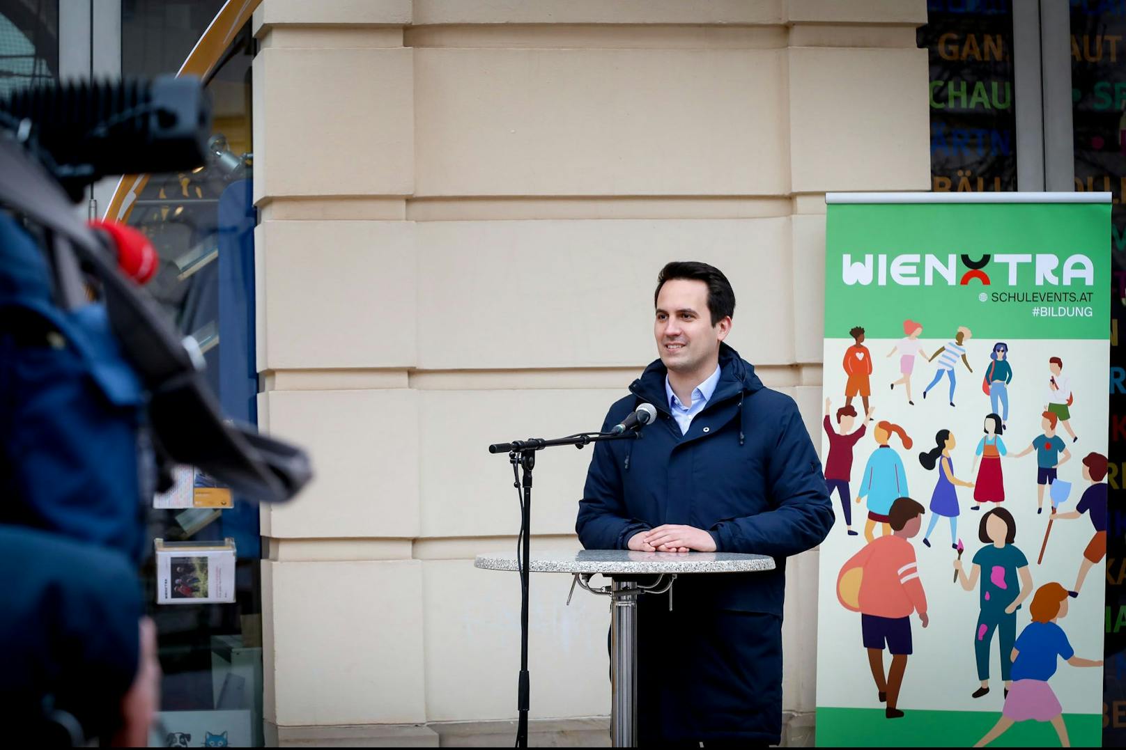 Im Vorjahr feierte die Wiener Ehrenamtswoche ihre Premiere. Für die Neuauflage im Juni suchen Vizebürgermeister und Bildungsstadtrat Christoph Wiederkehr (Neos) noch Projektideen.