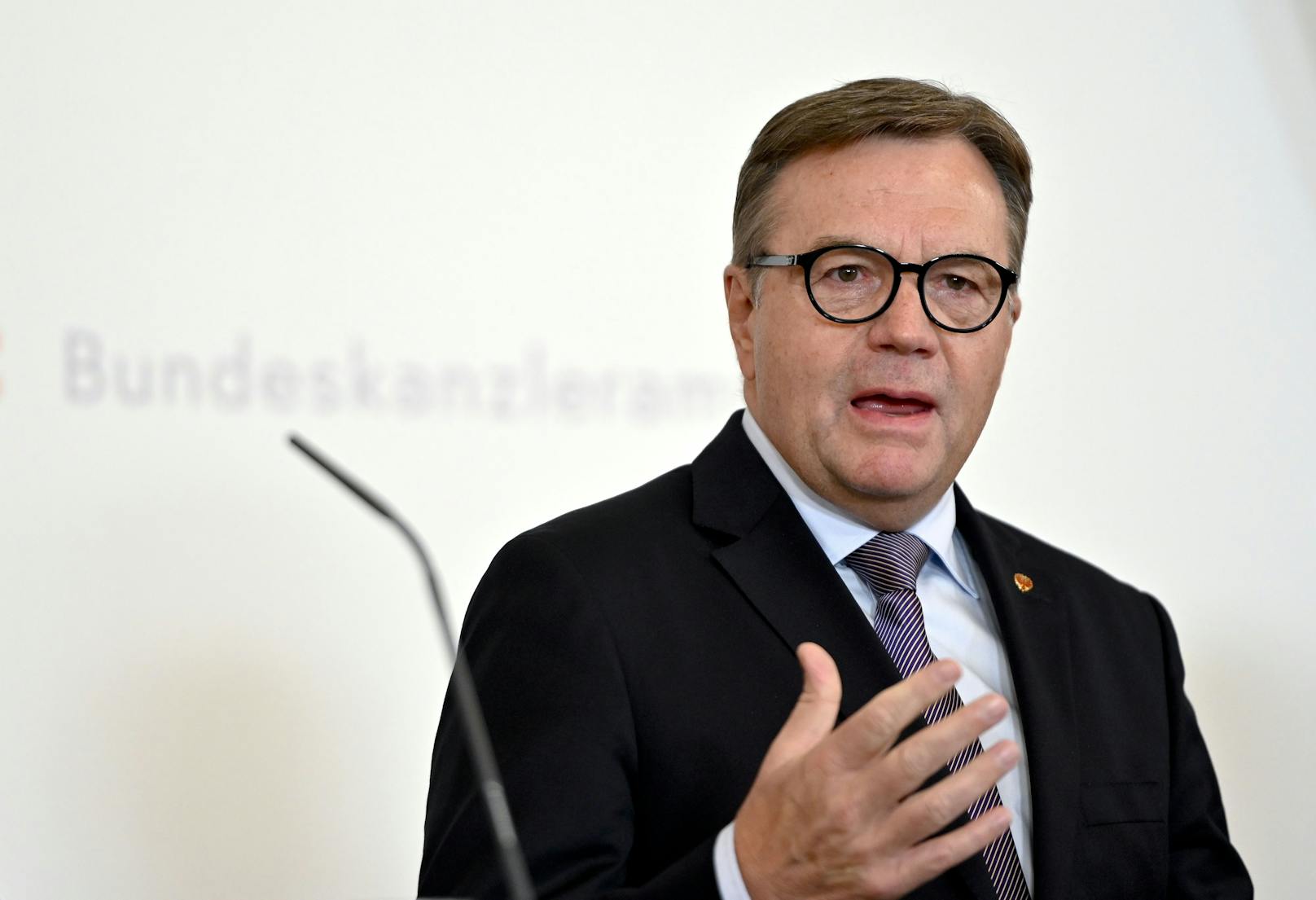 Der Tiroler ÖVP-Landeshauptmann Günther Platter tritt für eine Lockerung der Maßnahmen ein.&nbsp;