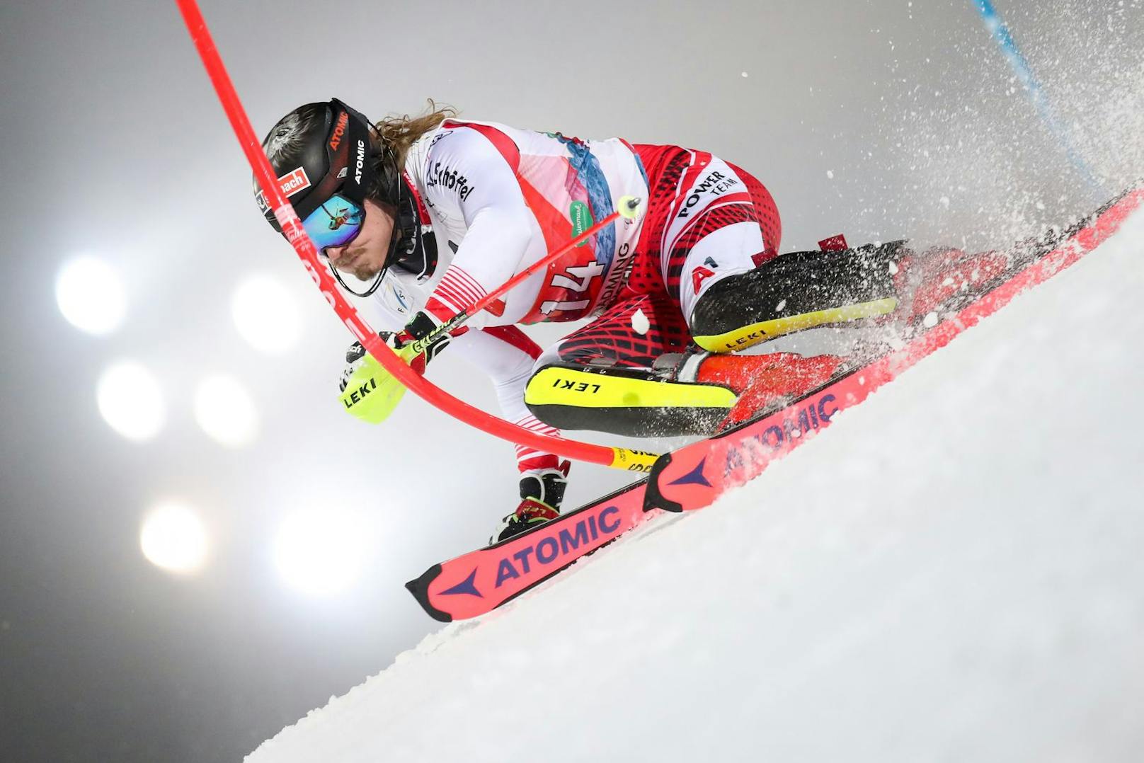 Manuel Feller und das ÖSV-Slalomteam bildet am Mittwoch (16.2.) den Abschluss der Herren-Einzelbewerbe der Alpinen (3.15 – 8.55 Uhr).
