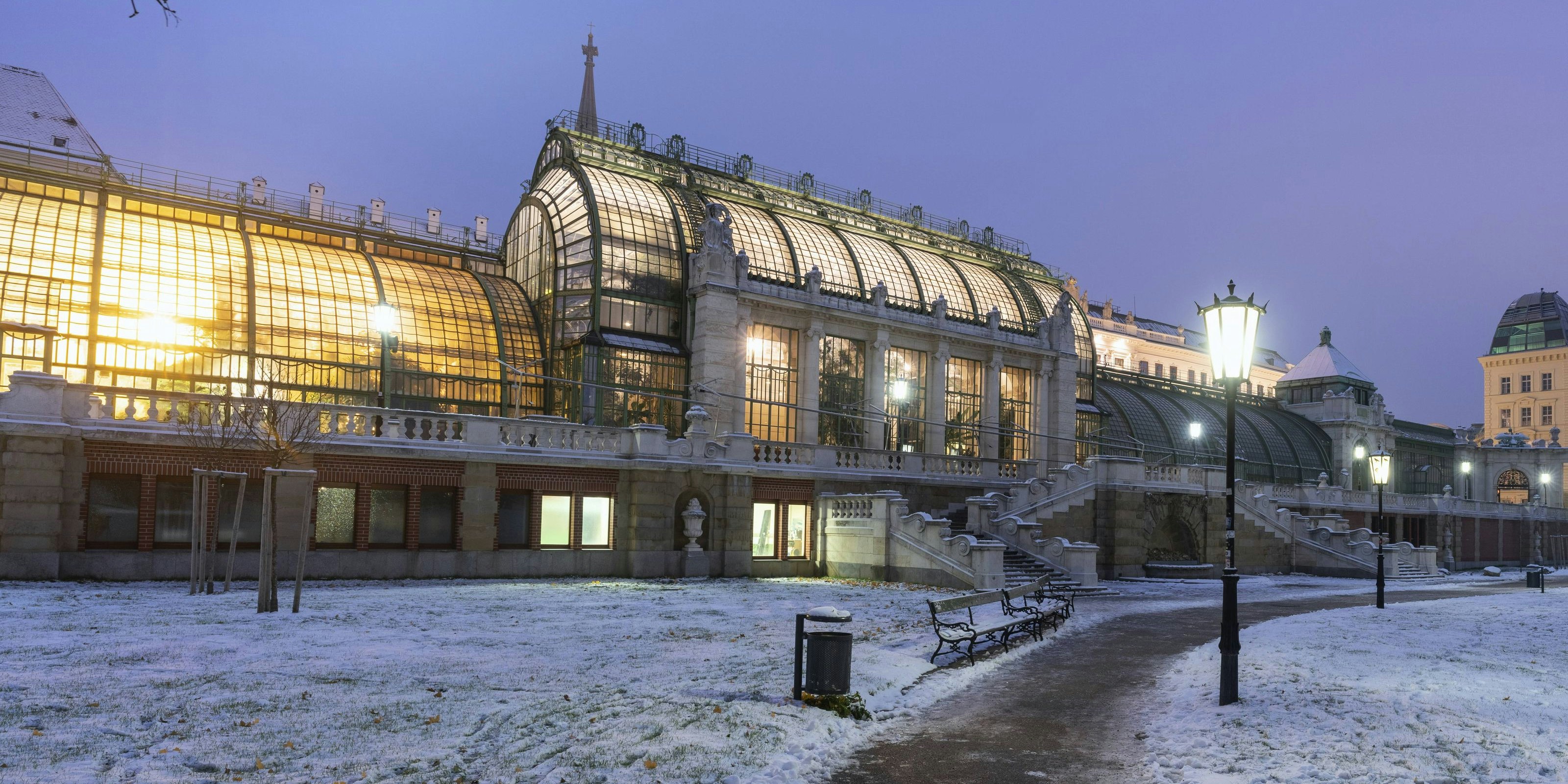 Palmenhaus im Burggarten