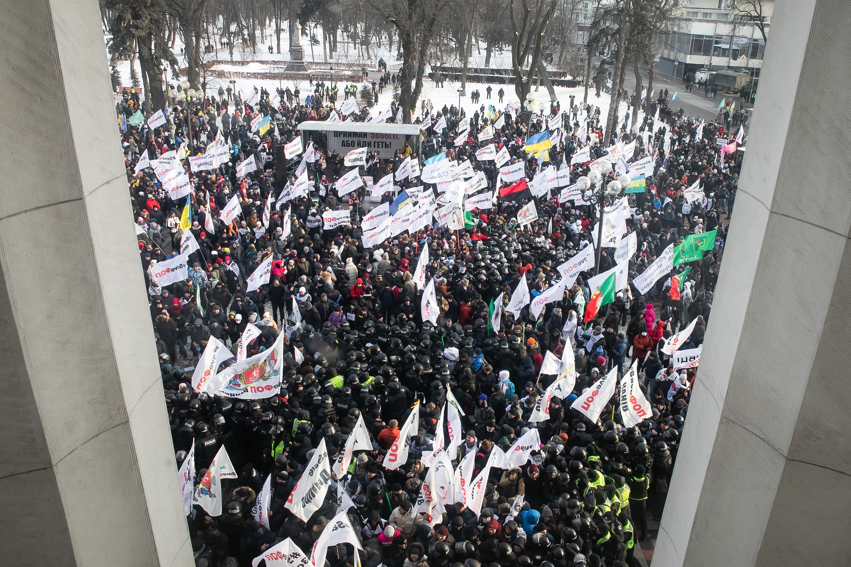 Die Lage in Kiew ist angespannt.