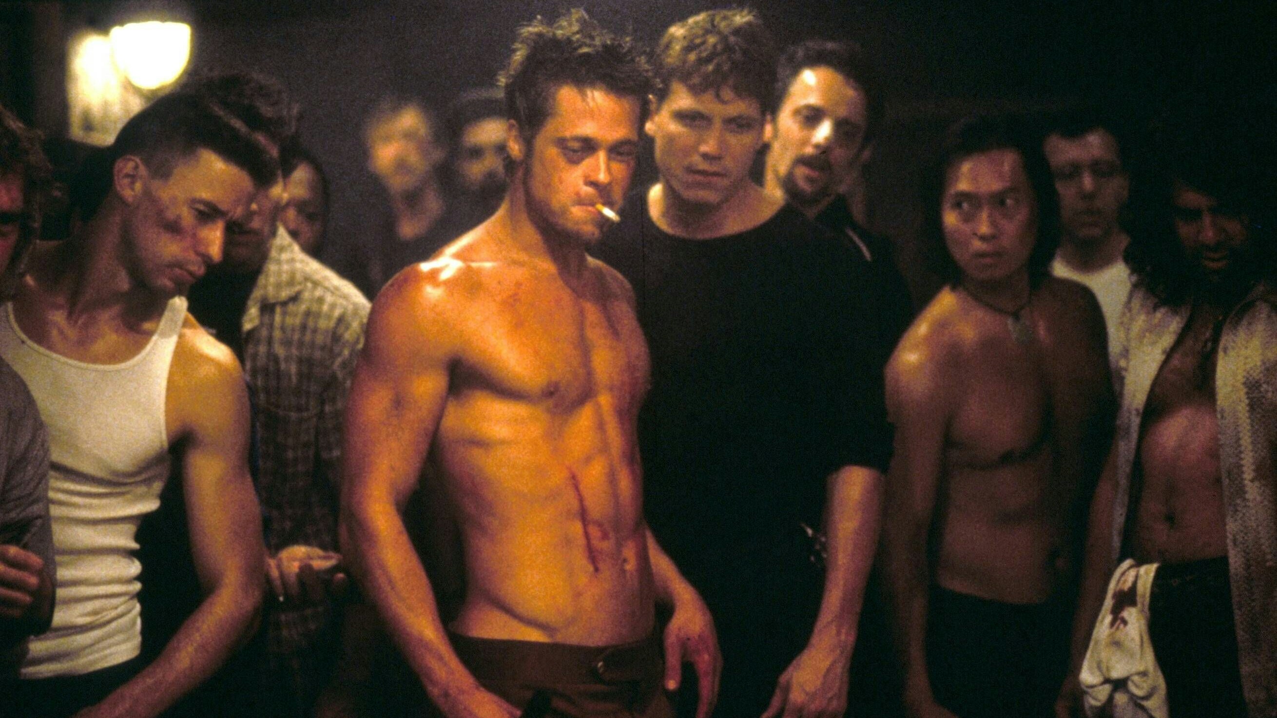 Brad Pitt in "Fight Club"