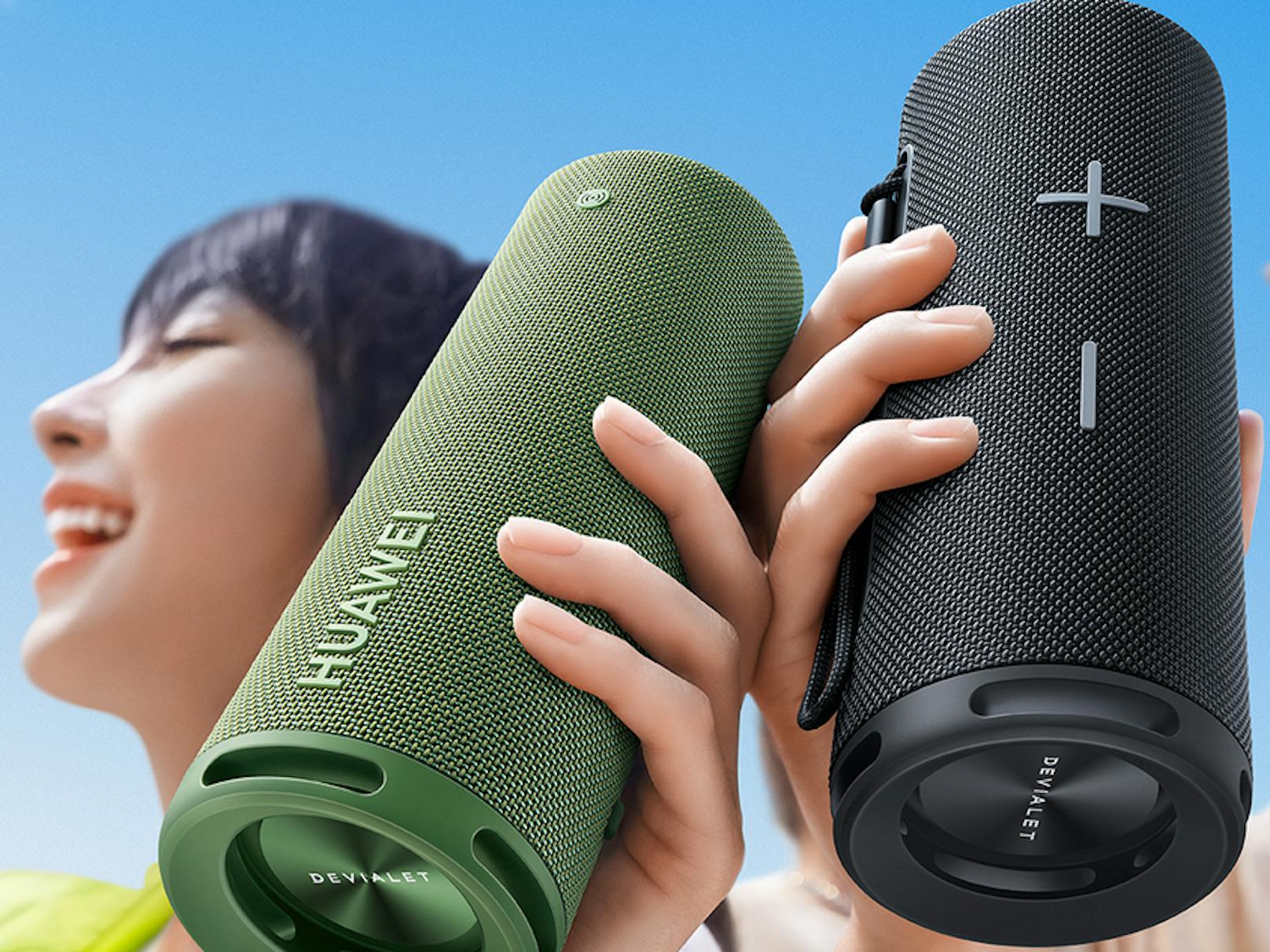 Der portable Lautsprecher Huawei Sound Joy um 129 Euro in Schwarz oder Grün bietet ein luxuriöses Design, im Inneren wurde mit dem Sound-Spezialisten Devialet...