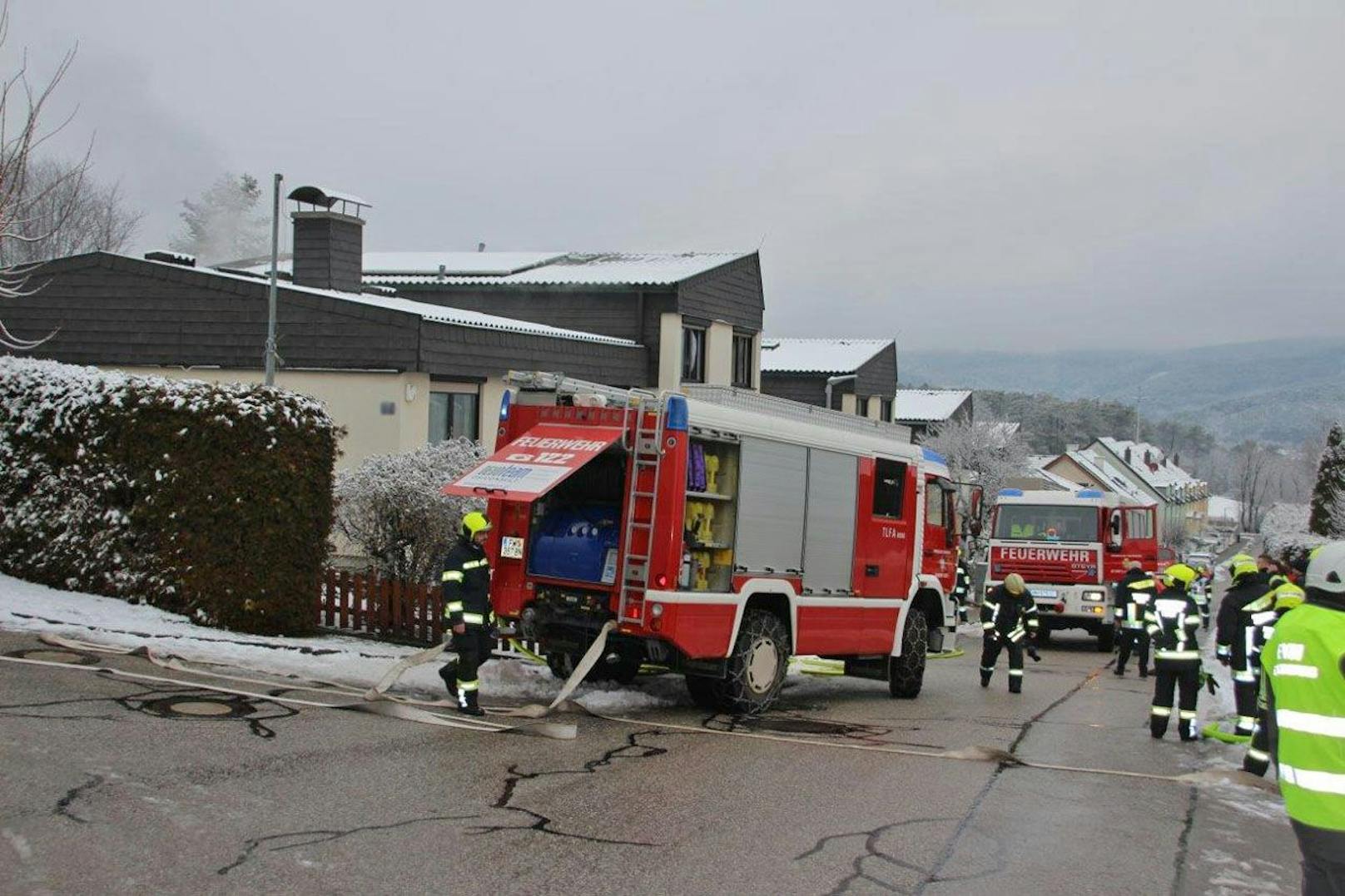 Über 200.000 € Schaden nach Wohnhausbrand in Berndorf