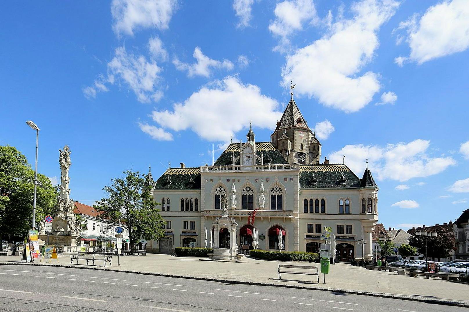 Das Rathaus in Korneuburg