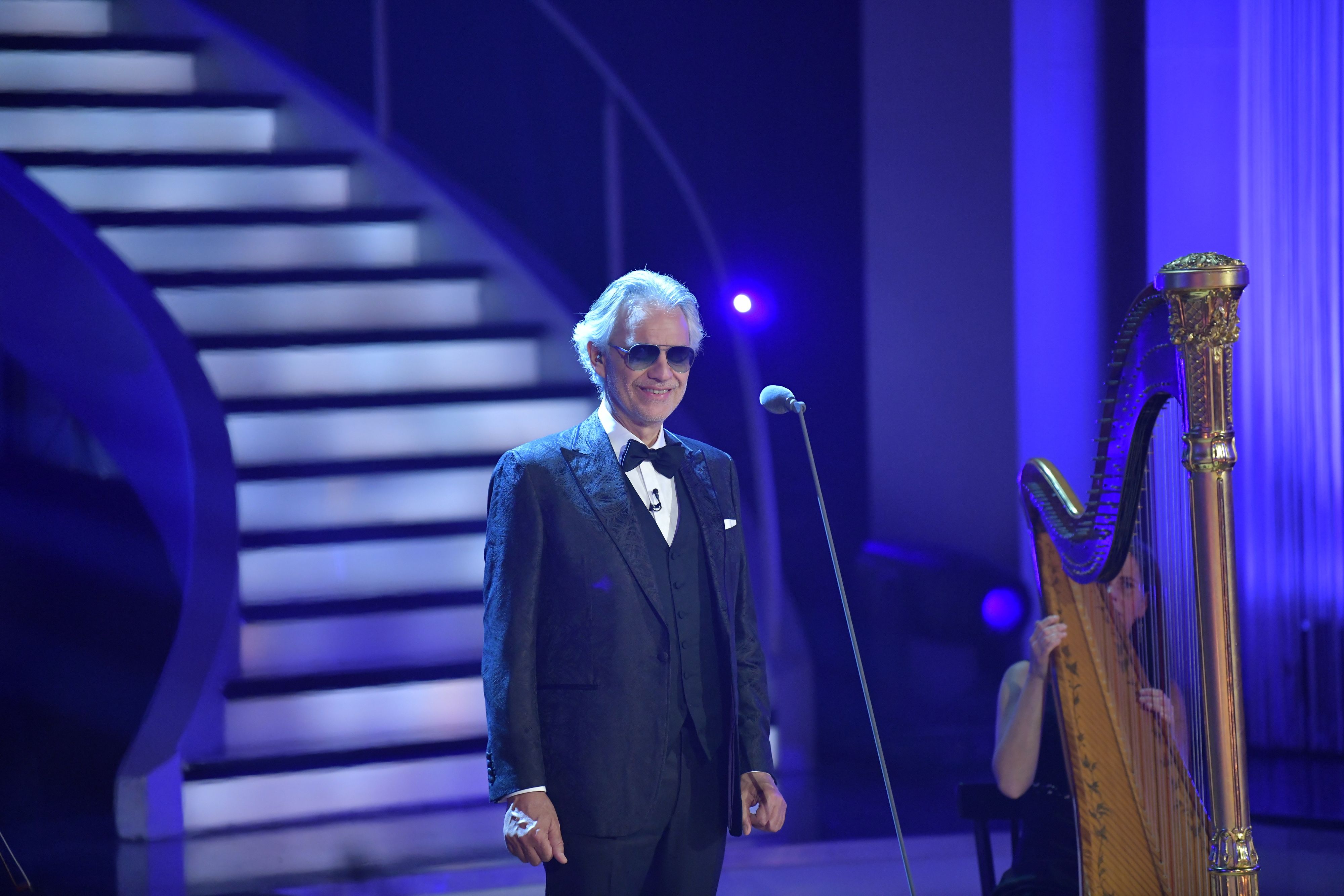 Andrea Bocelli zu Besuch beim ORF.