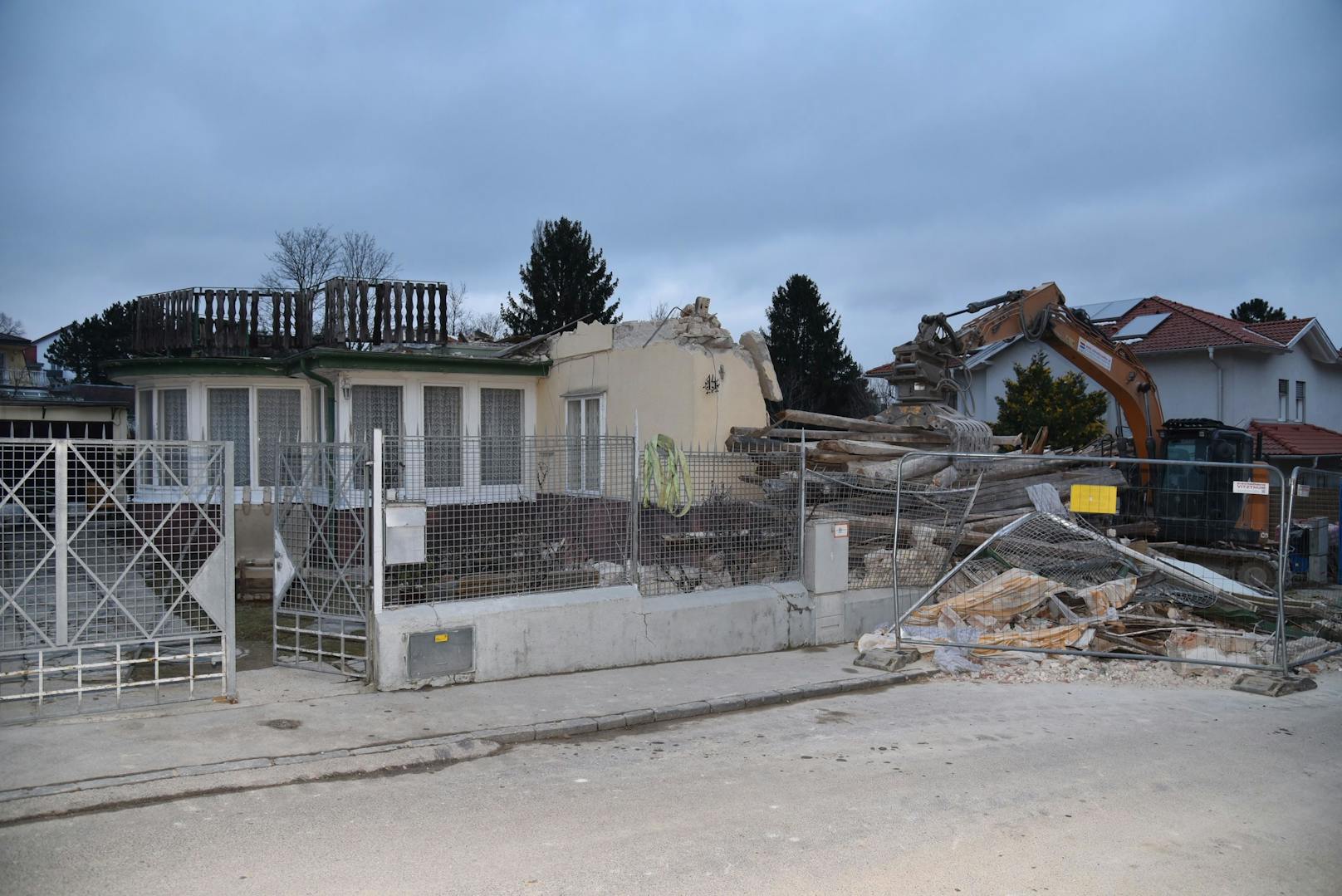 Haus in Perchtoldsdorf fiel in sich zusammen