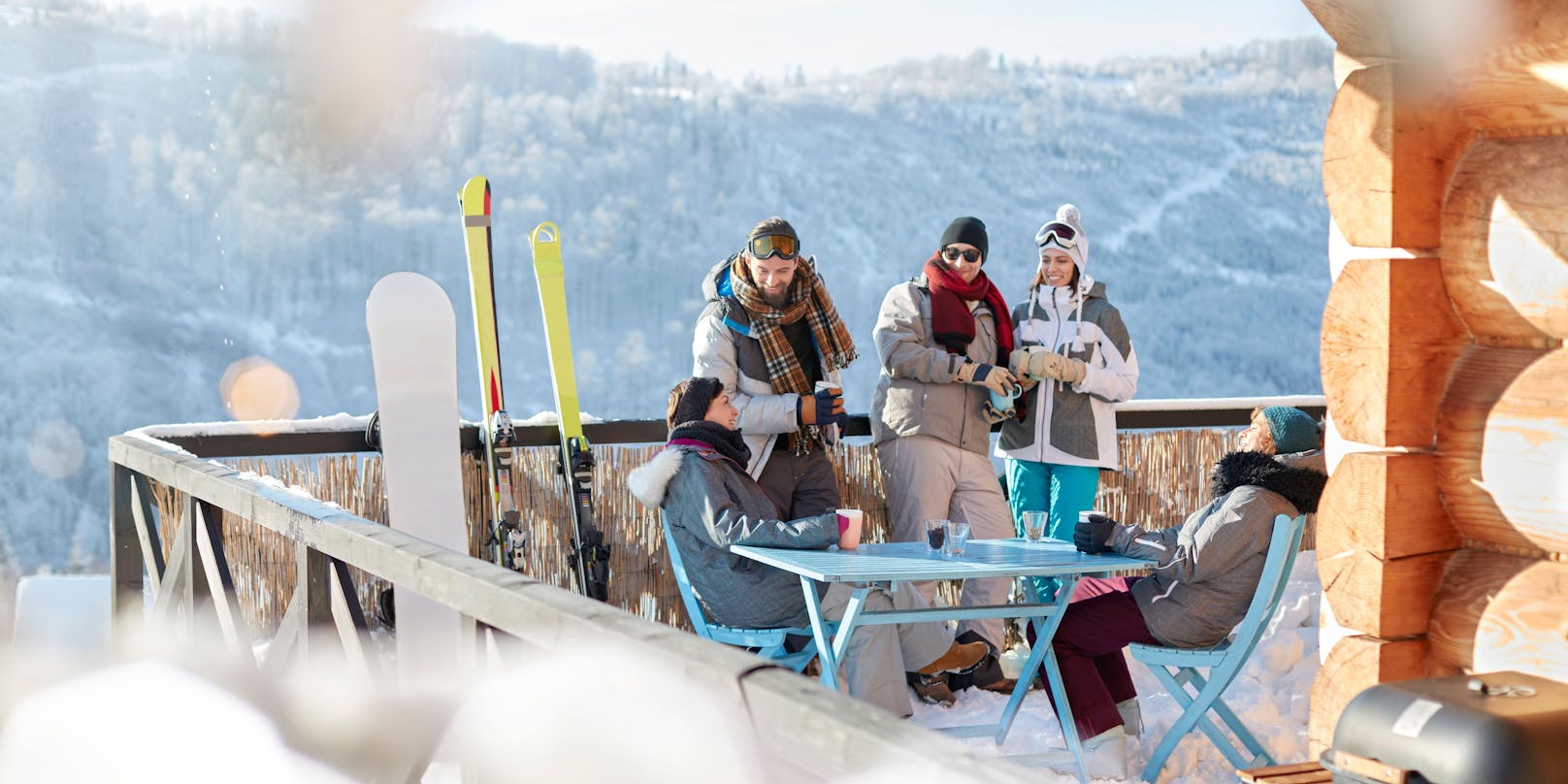 Während des Skitages besuchte die deutsche Urlauberin offensichtlich mehrere Gastlokale und konsumierte einige alkoholische Getränke (Symbolfoto)