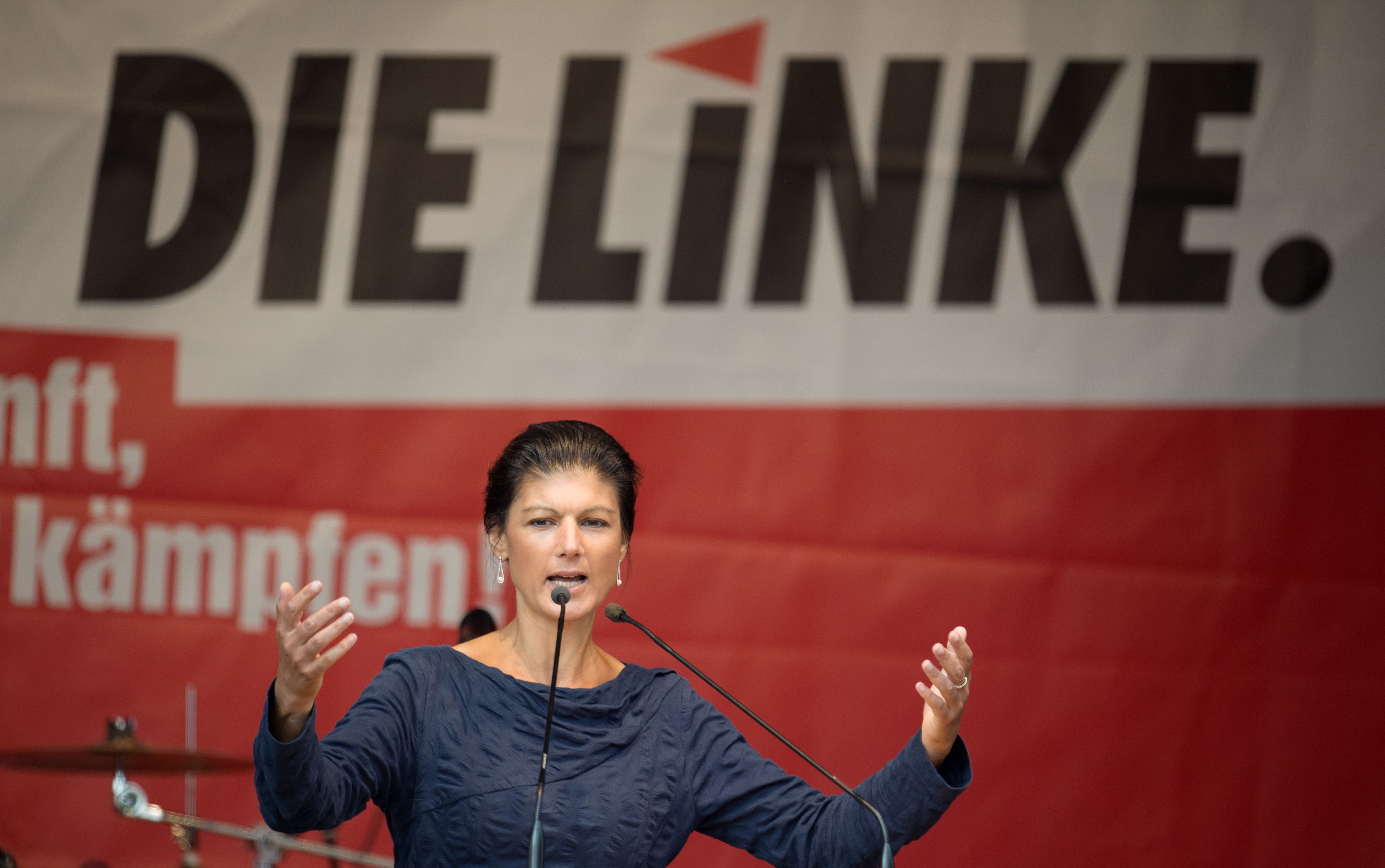 Sahra Wagenknecht befindet sich nun in Quarantäne