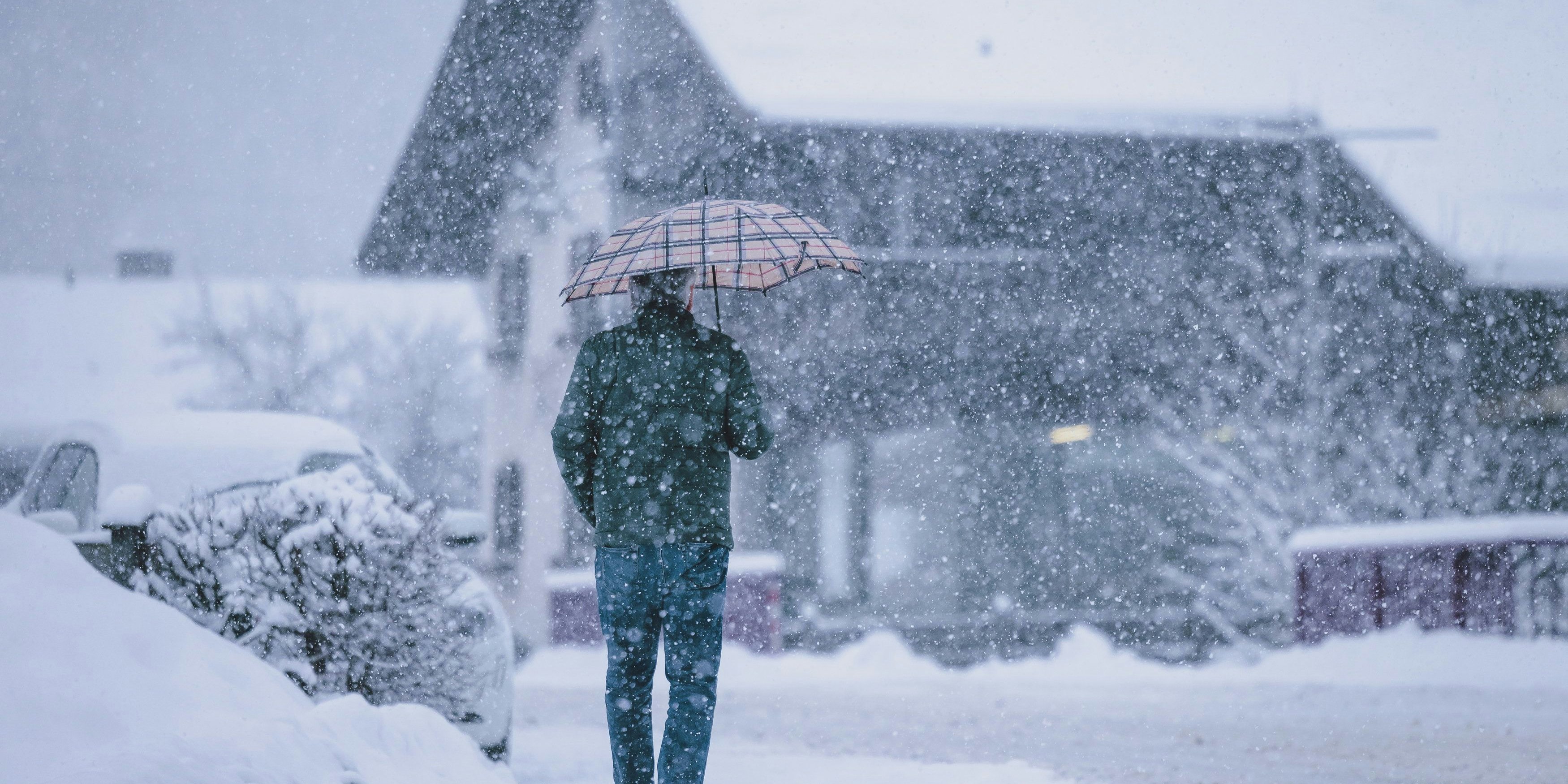 Der Schnee kehrt nach Österreich zurück.