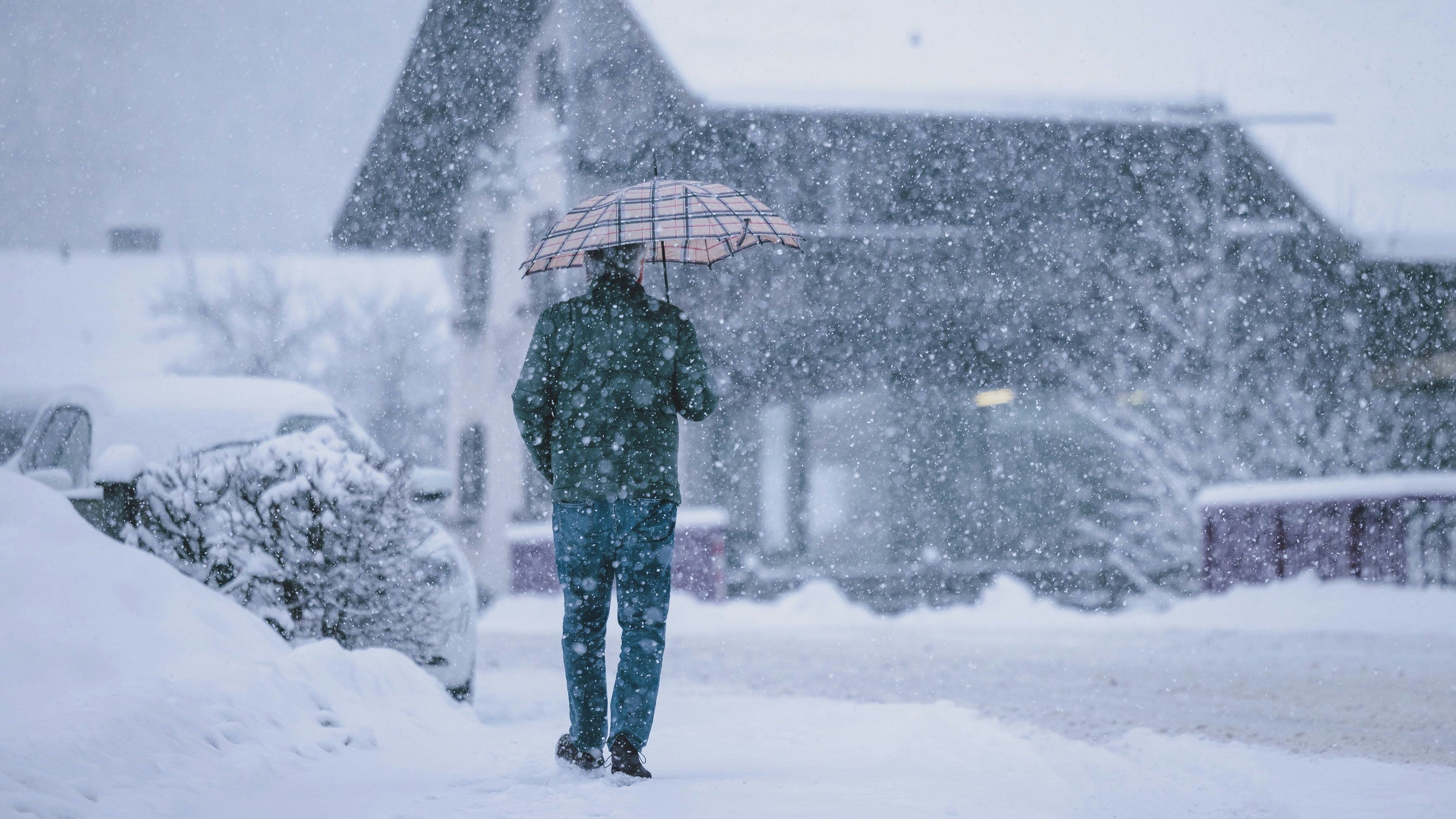 Der Schnee kehrt nach Österreich zurück.