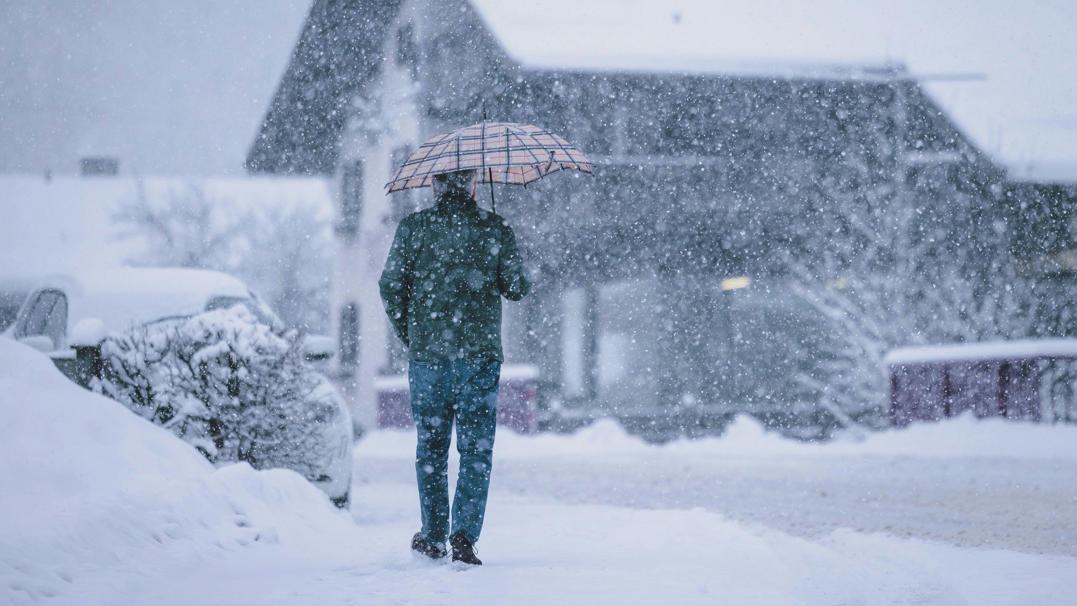 Der Schnee kehrt nach Österreich zurück.