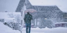 Kaltfront schaufelt jede Menge Schnee nach Österreich