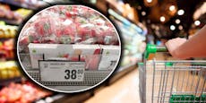 Supermarkt verkauft ein Kilo Erdbeeren um 19 Euro