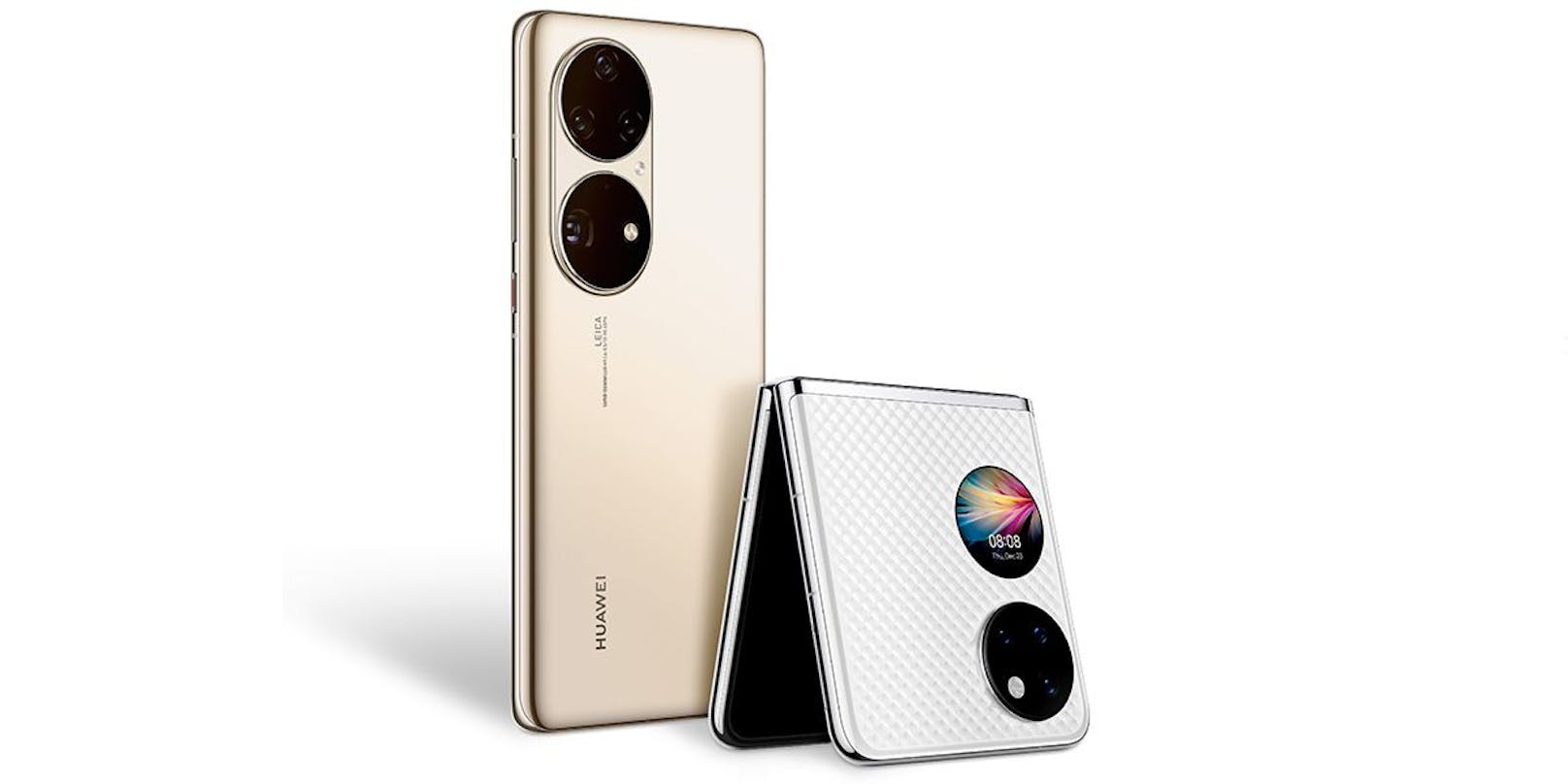 ... hat Huawei auch das neue Falt-Smartphone Huawei P50 Pocket vorgestellt. Beide Modelle starten in Österreich ab Mitte Februar.