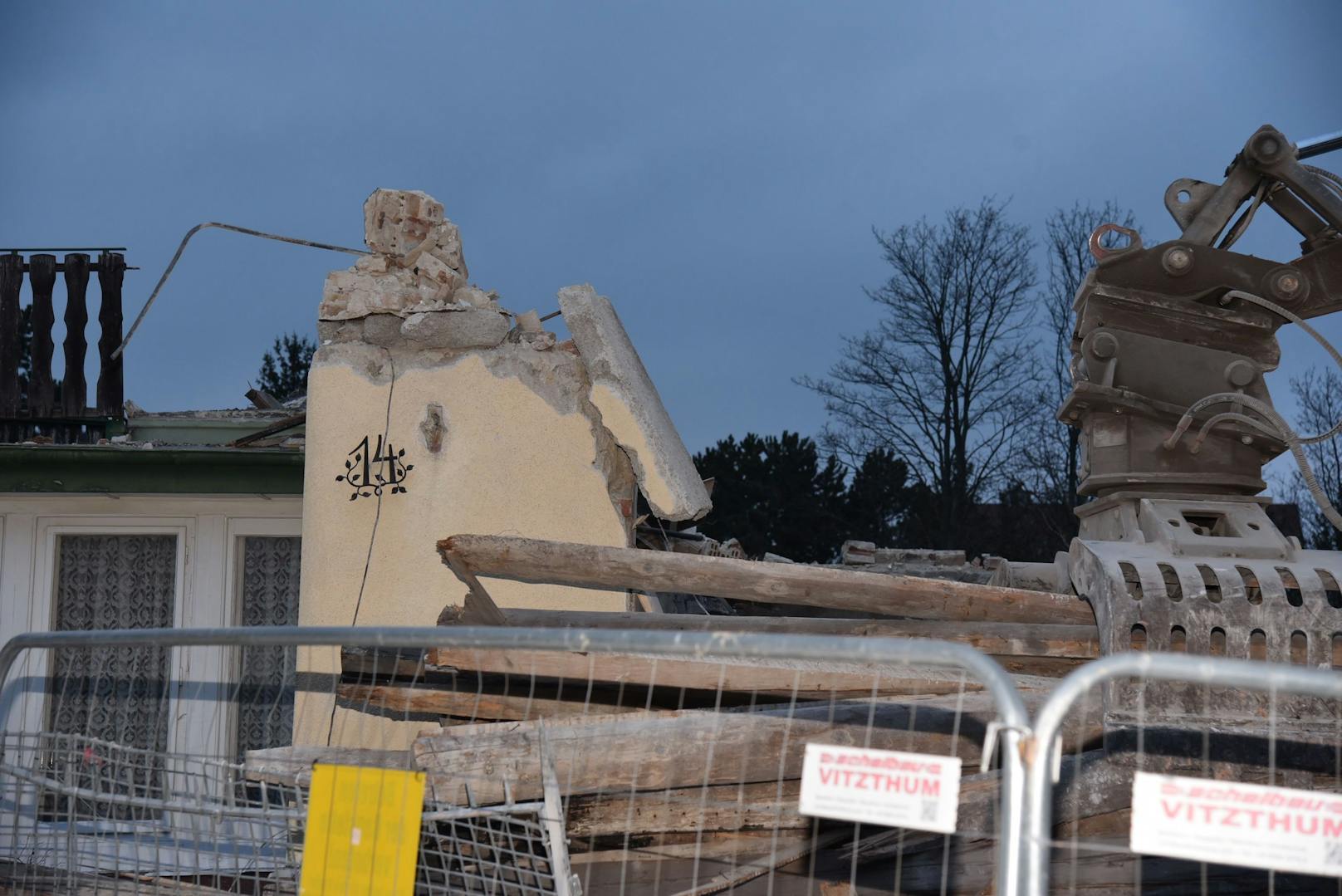 Haus in Perchtoldsdorf fiel in sich zusammen