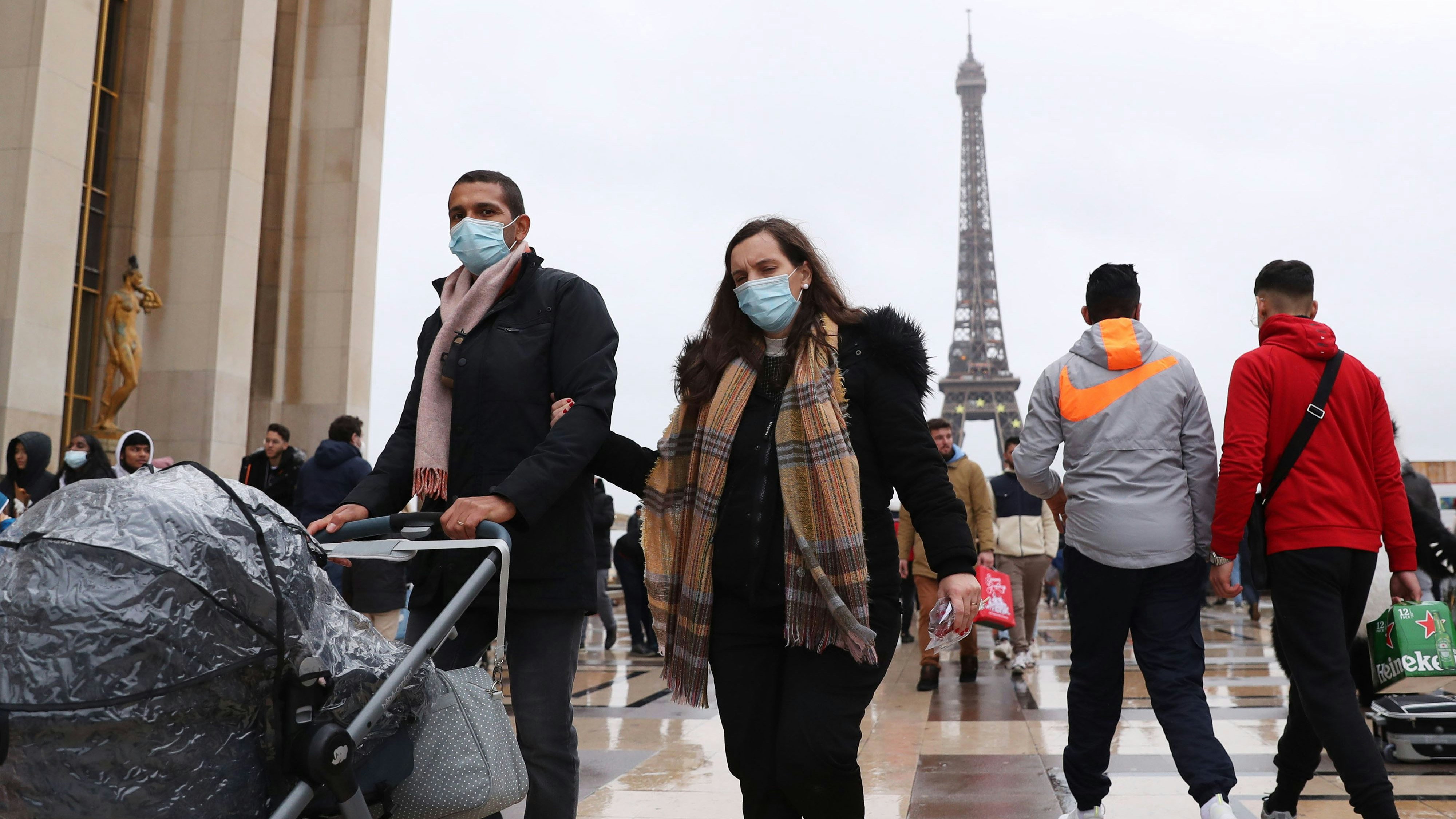 In Frankreich schnellen die Corona-Zahlen nach oben.
