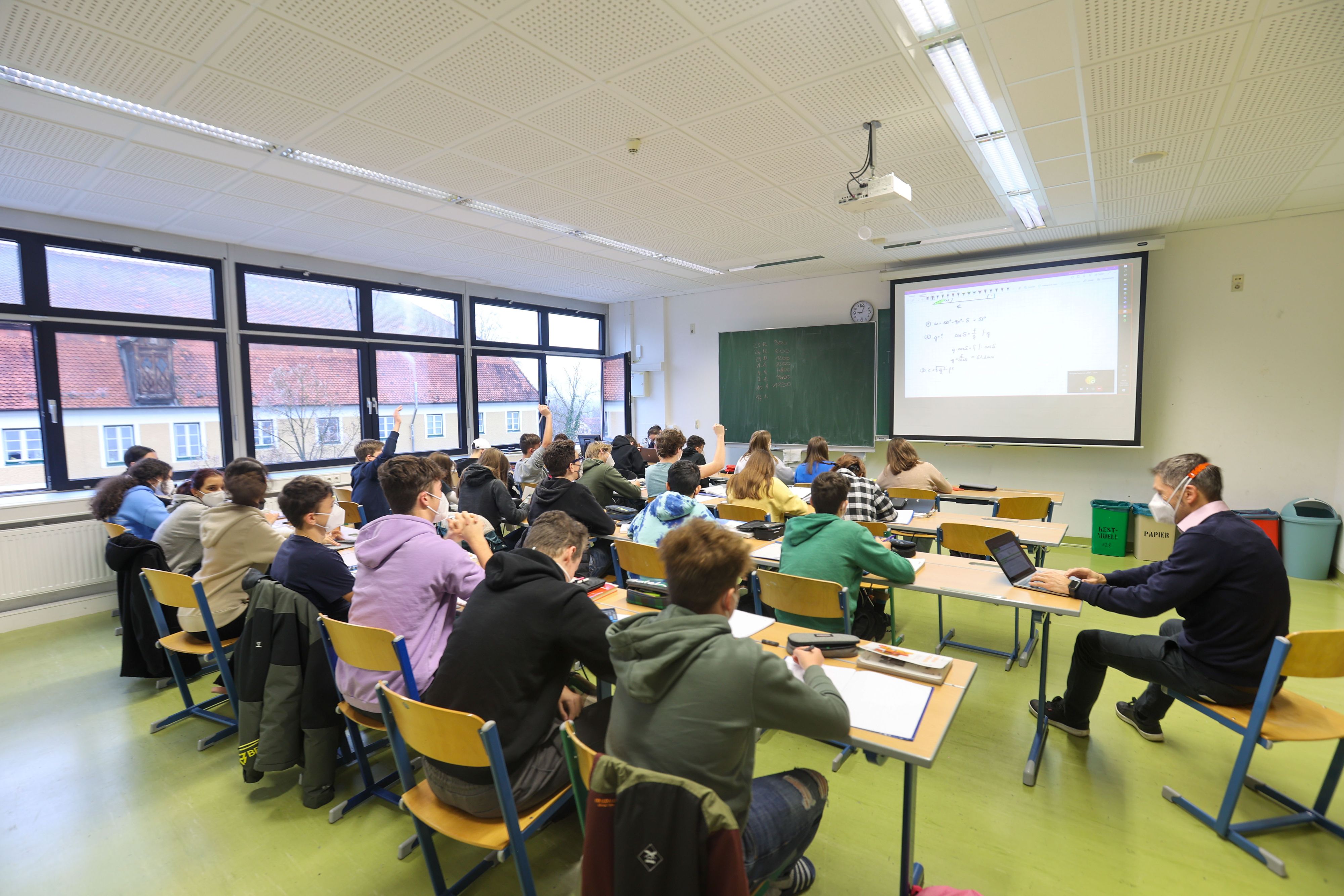 Die Herausforderungen an der Schule werden durch Omikron nicht weniger. 
