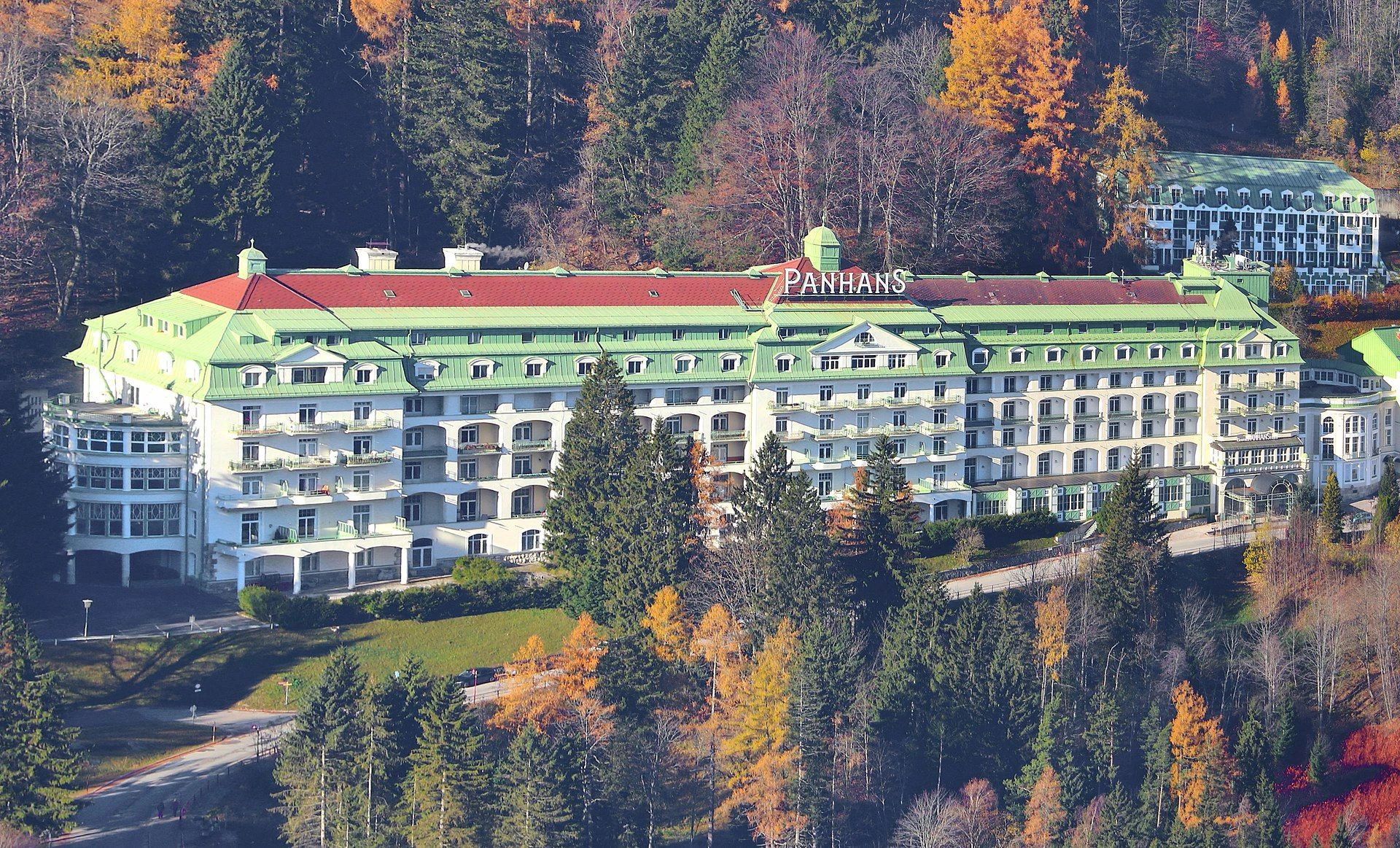 Das Hotel Panhans am Semmering.
