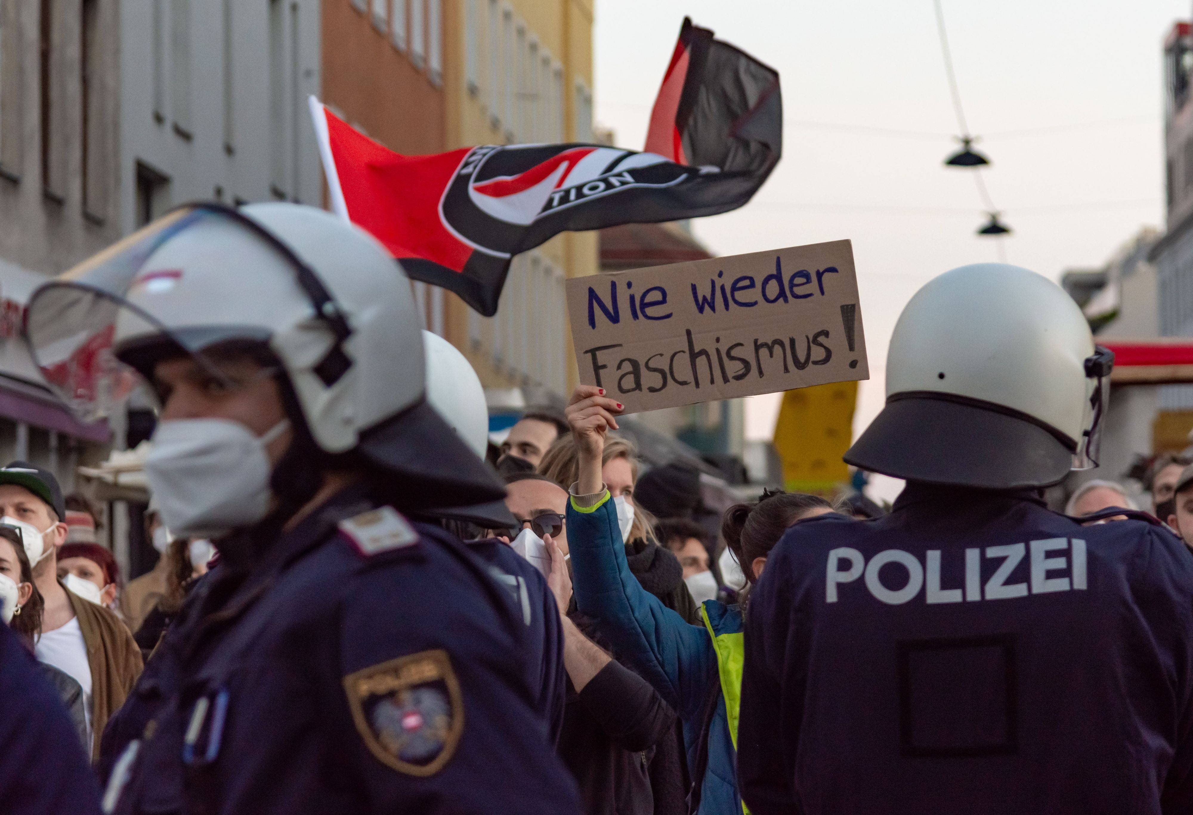Bei der letzten größeren Antifa-Demo im Mai kam es zu einigen Ausschreitungen.