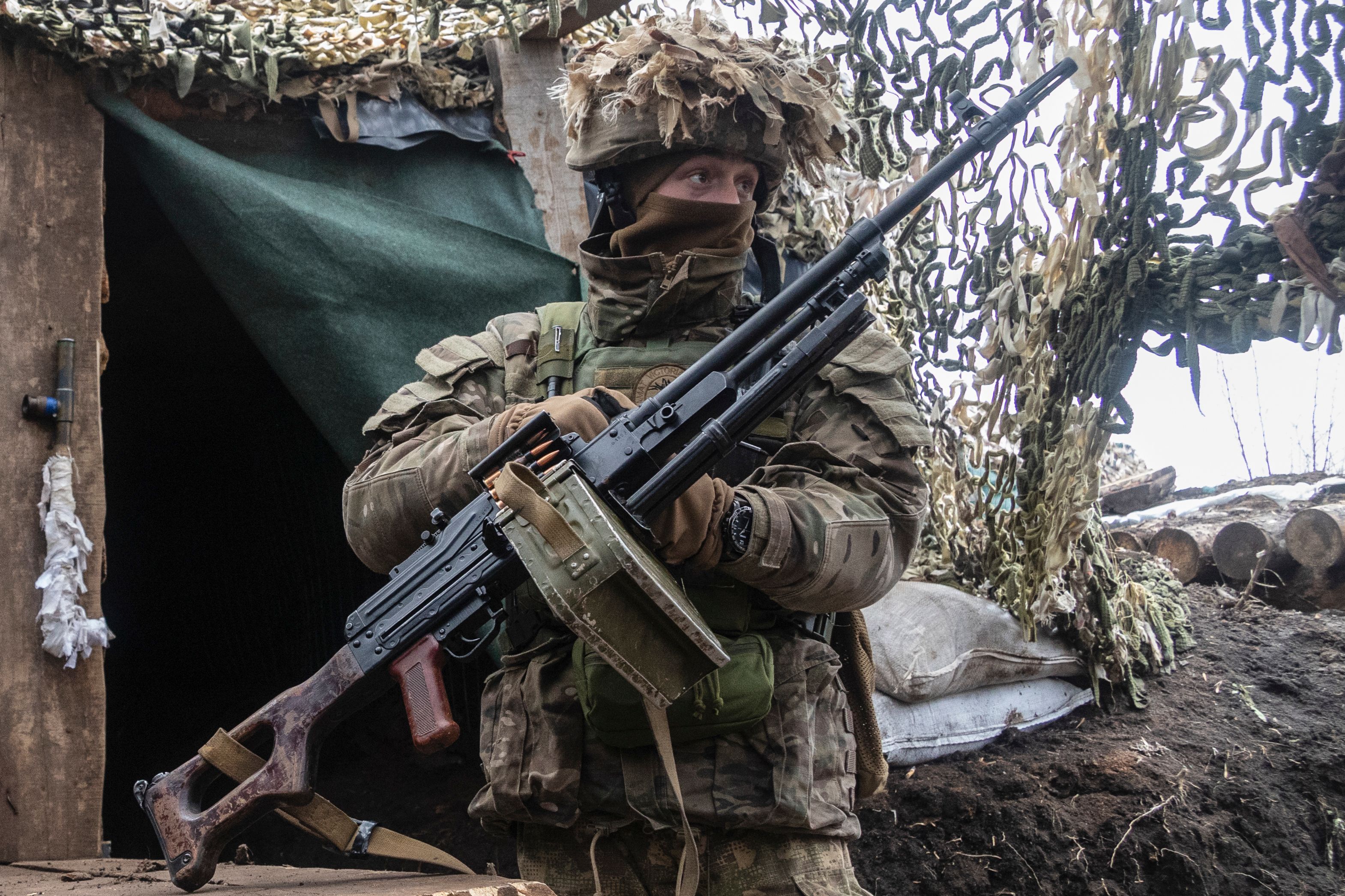 In der viertgrößten Stadt der Ukraine hat ein Soldat mindestens fünf seiner Kameraden getötet. (Symbolbild)