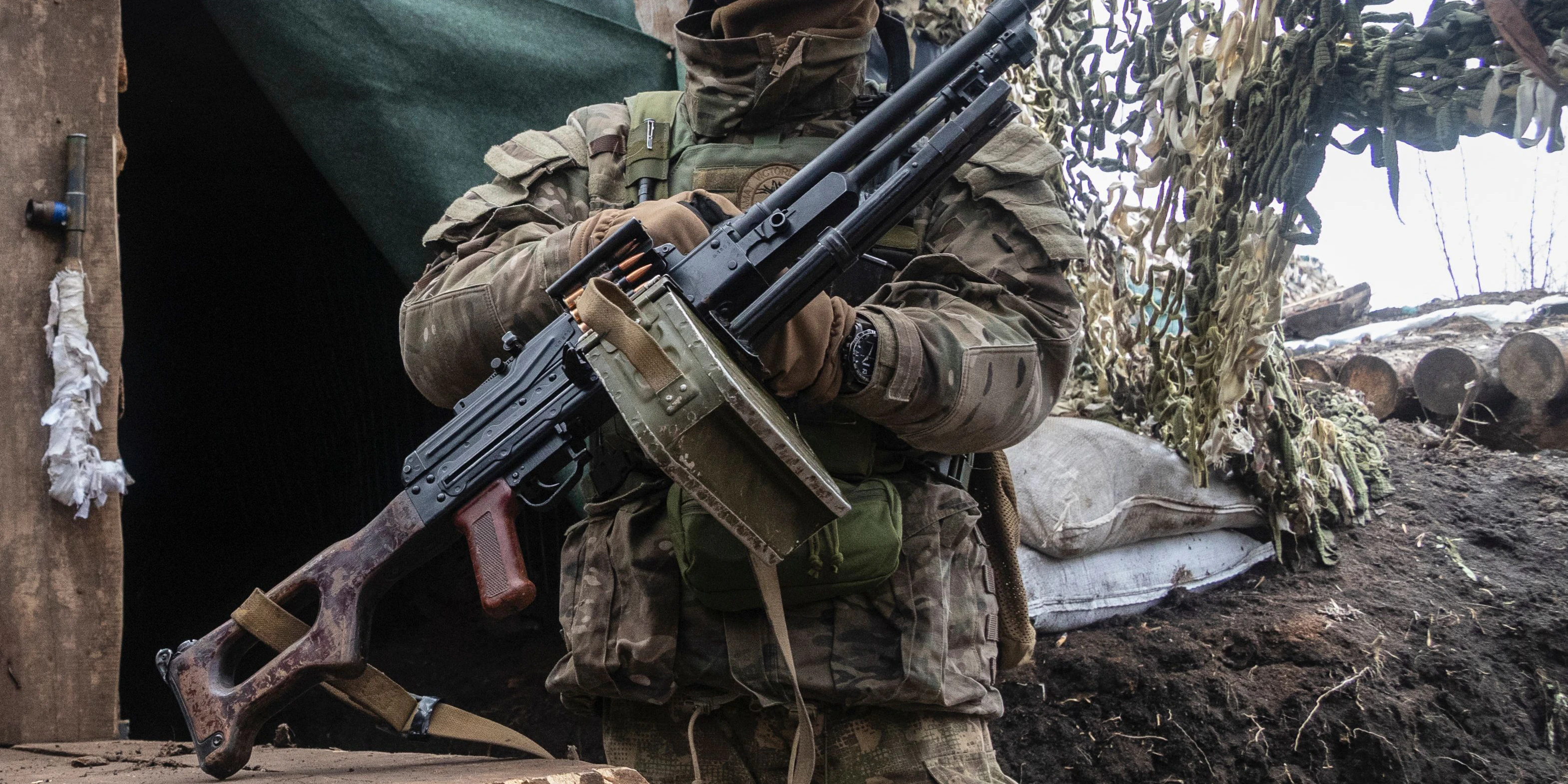 In der viertgrößten Stadt der Ukraine hat ein Soldat mindestens fünf seiner Kameraden getötet. (Symbolbild)