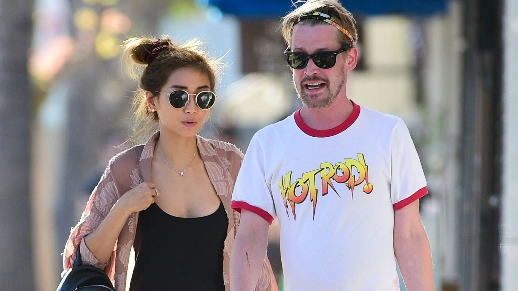 Brenda Song und Macaulay Culkin wagen den Schritt vor den Traualtar.