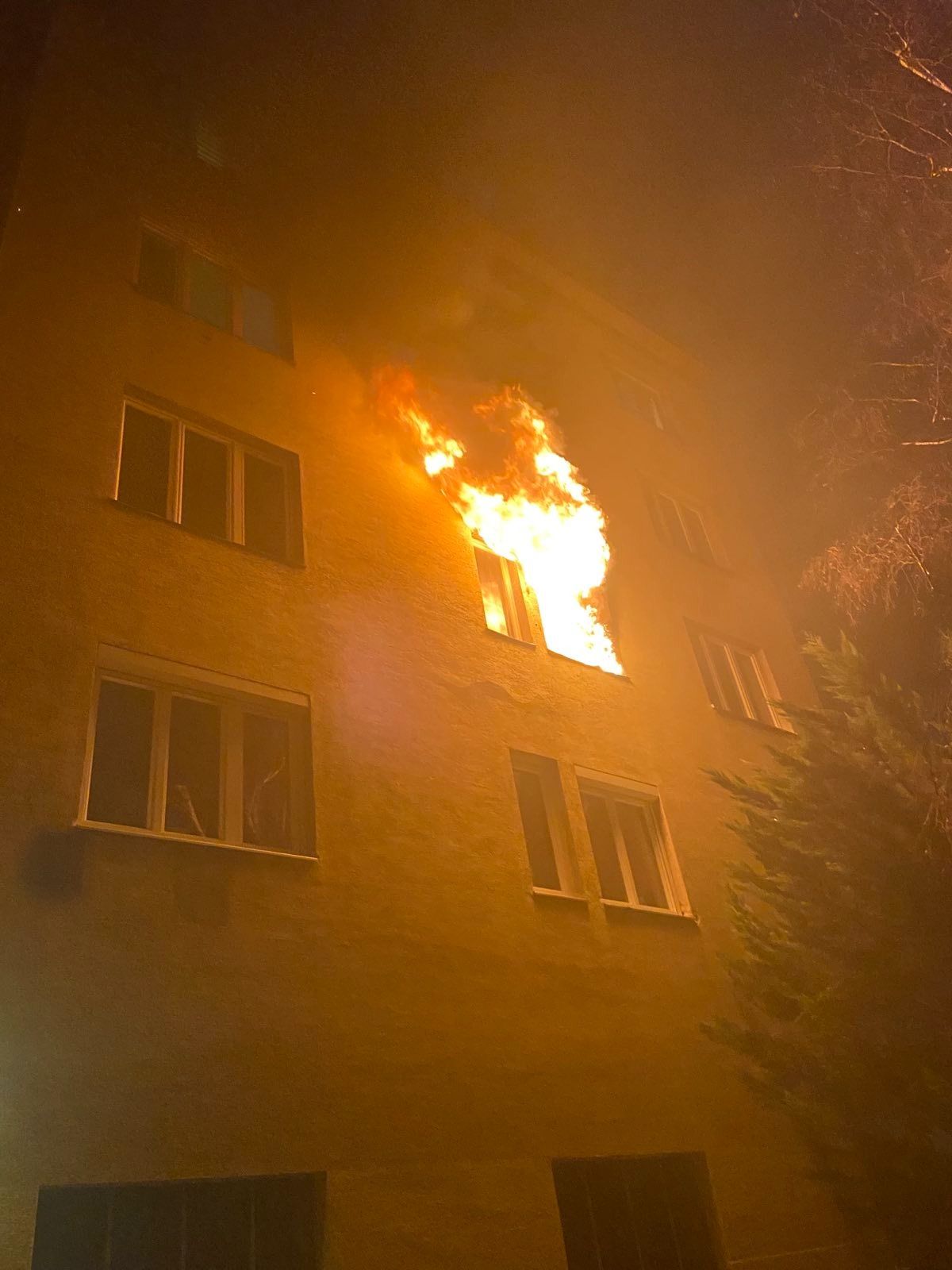 Zimmerbrand in Wien-Meidling