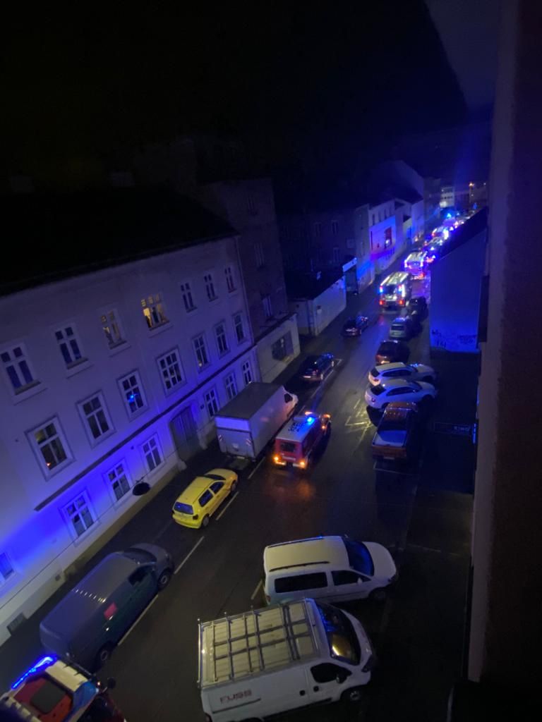In Wien-Meidling brannte es am Donnerstagabend.