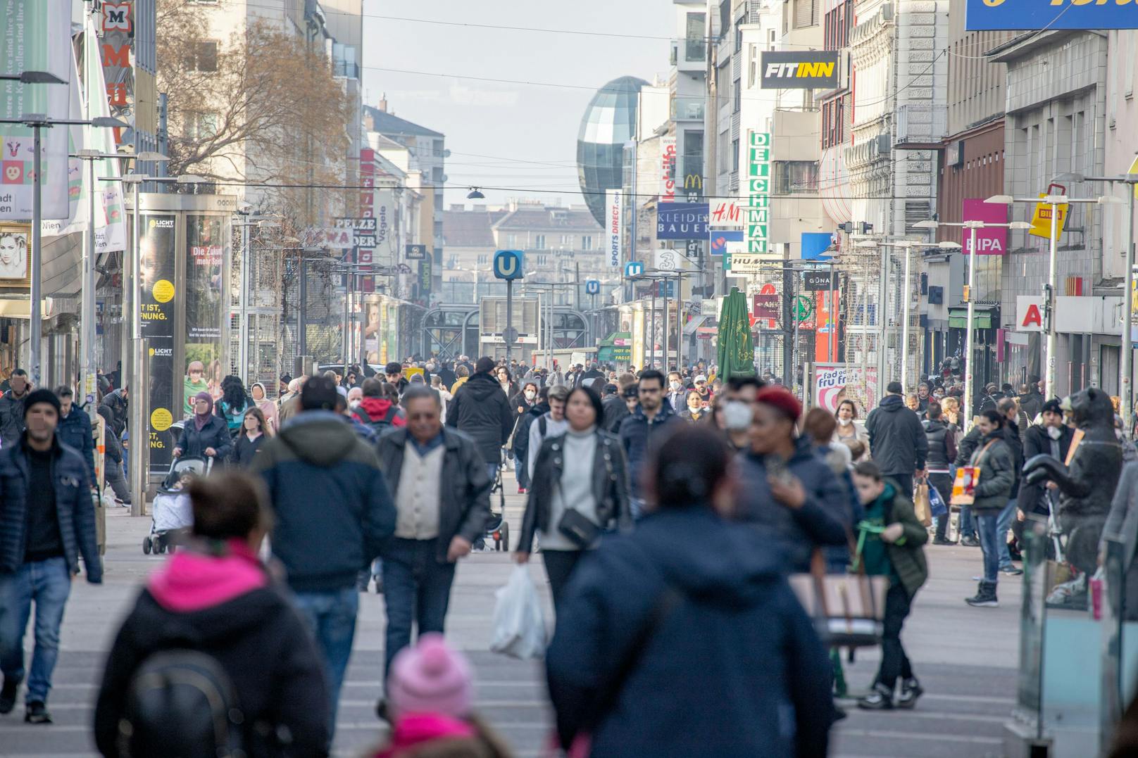 13.900 neue Wiener – Hauptstadt 2021 stärker gewachsen