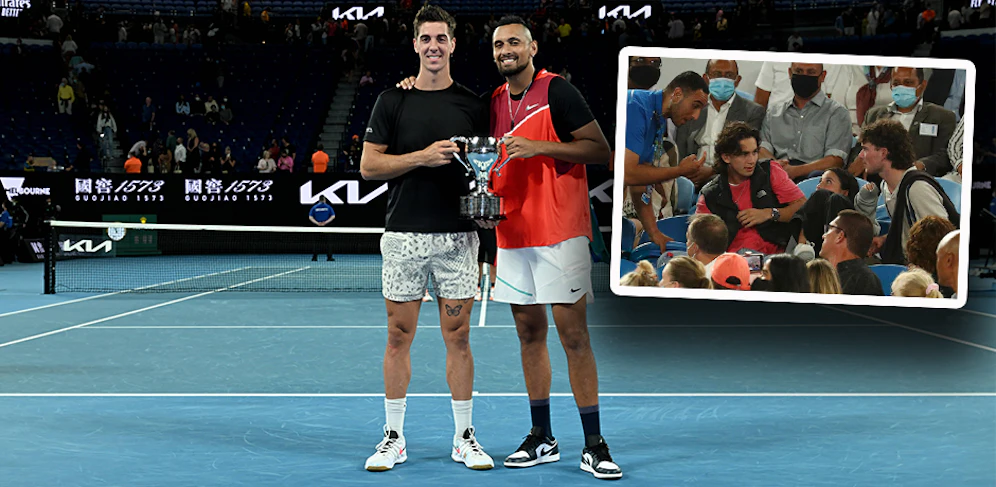 Nick Kyrgios und Thanasi Kokkinakis gewinnen die Australian Open. 