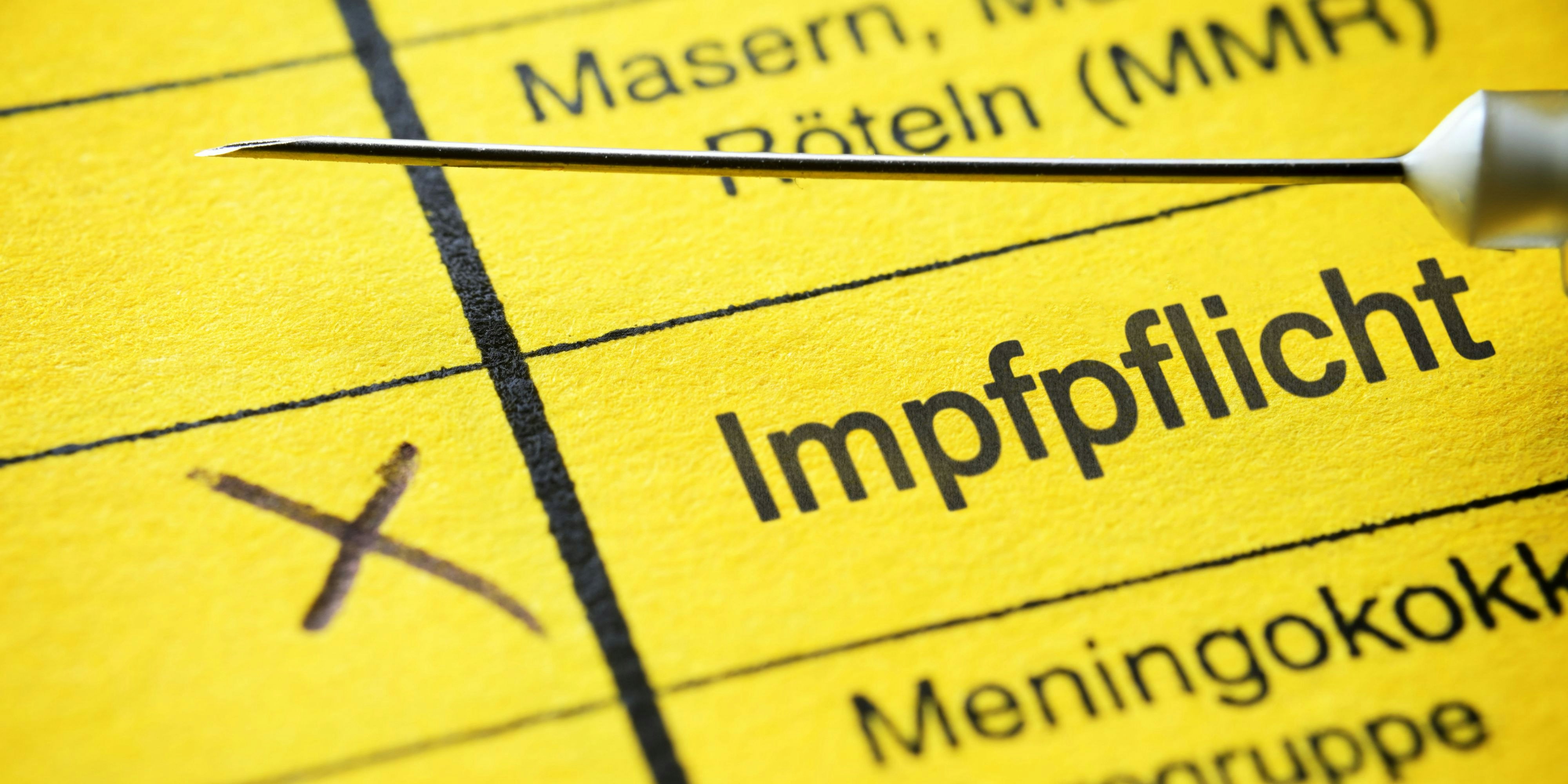 Ab 4.2. wird die Corona-Schutzimpfung als erstes Vakzin zur Pflicht. Doch weitere Impfpflichten könnten schon bald folgen.