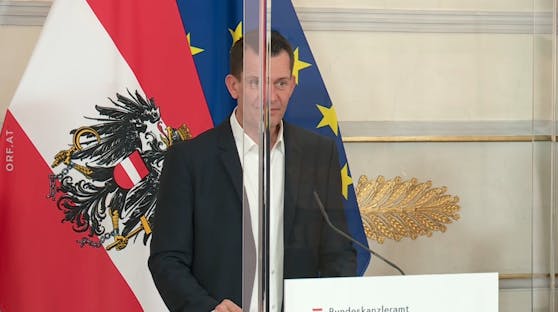 Wolfgang Mückstein bei der Öffnungs-Pressekonferenz am 29. Jänner 2022.