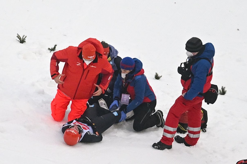 Selina Freitag wird behandelt