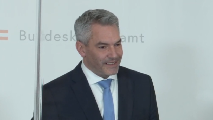 "Da wird es von den Ländern her keinen Protest geben", sagte Kanzler Nehammer noch gut gelaunt. Weit gefehlt!