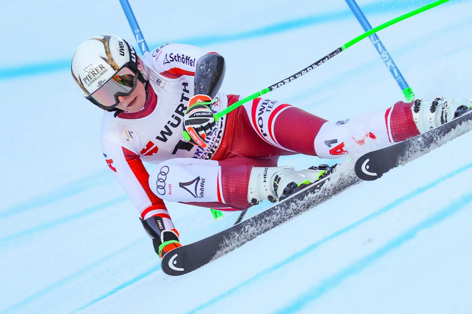Conny Hütter gewann in Garmisch.