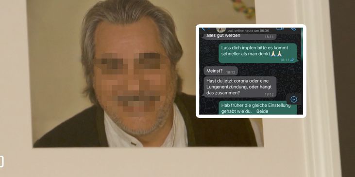 Das schrieb der Verstorbene kurz vor seinem Tod.