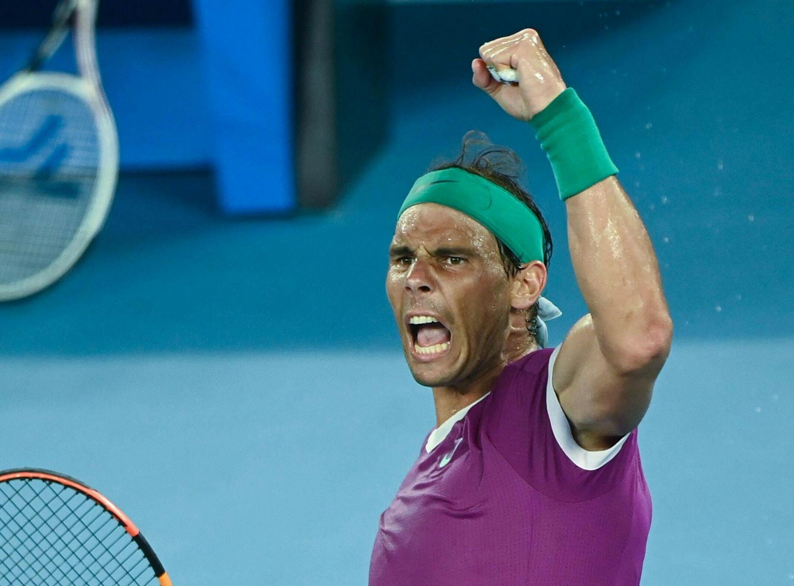 Rafael Nadal gewann in Melbourne seinen 21. Grand-Slam-Titel, stellte damit einen Weltrekord auf.