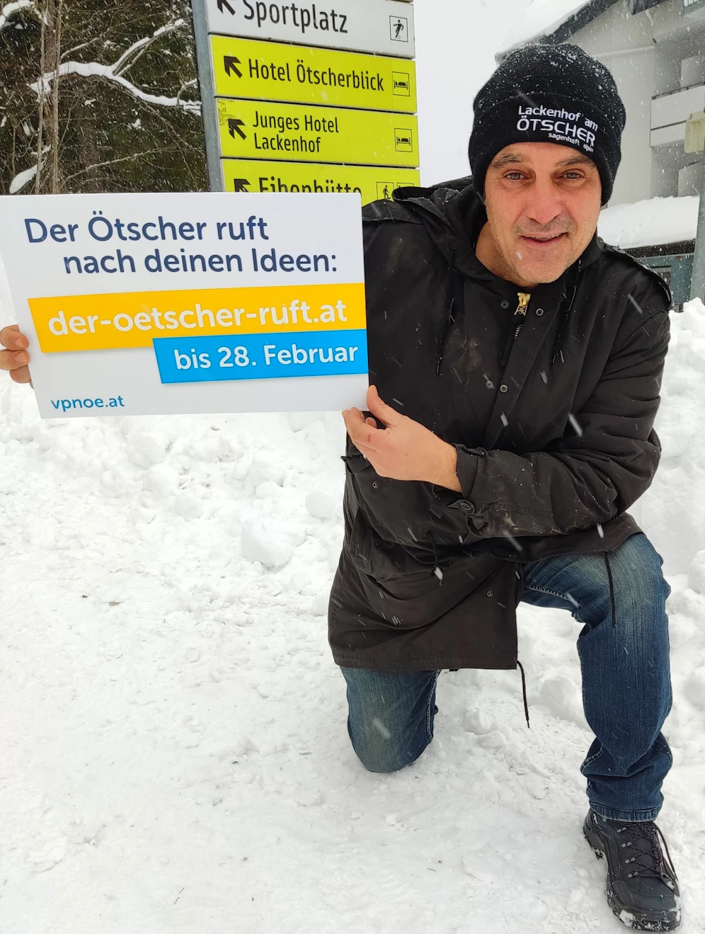 Landtagsabgeordneter Anton Erber freut sich auf Beiträge.