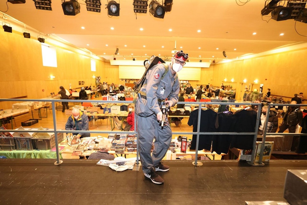 Ghost Busters on tour: Auf der Wiener Comic & Film Börse treffen Fans auf Fans.