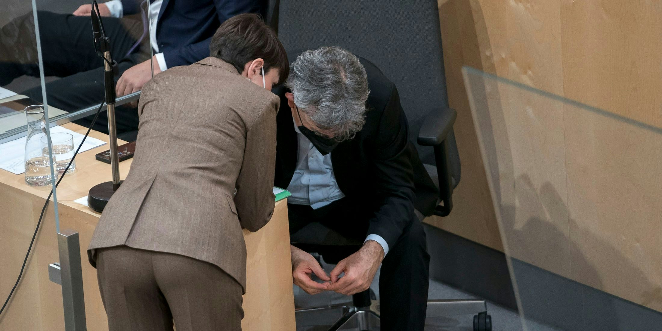 Flucht nach vorne: Kogler und Maurer